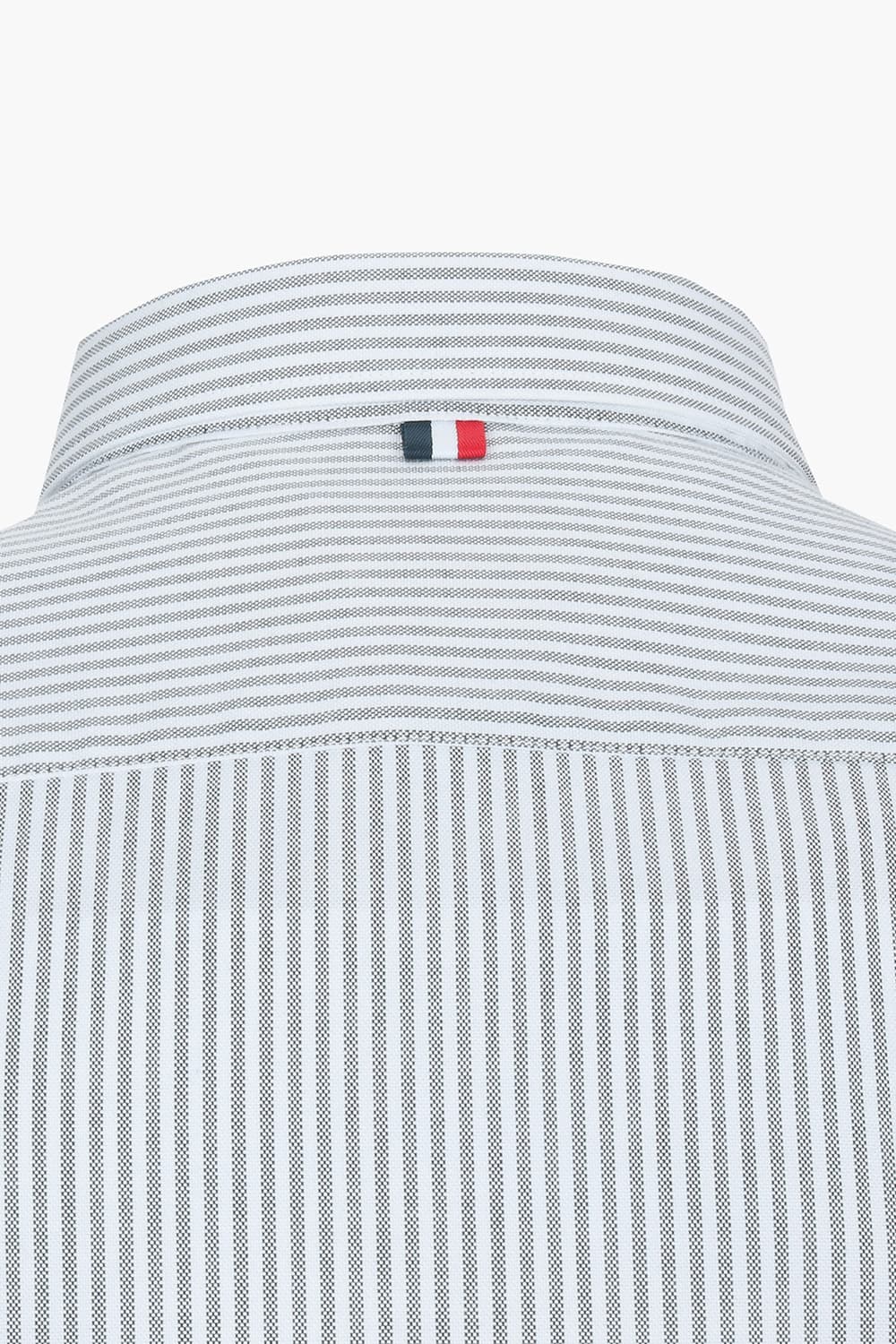 옥스포드 스트라이프 954 컴포터블(뉴 캐주얼 핏) 셔츠 그린 SE4FM22LS954SGE