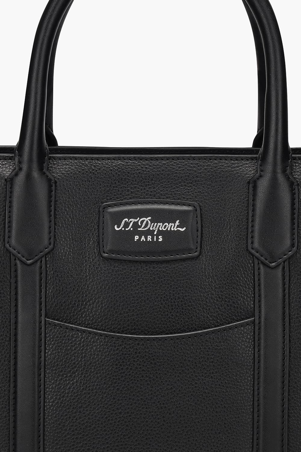 그레인 레더 버티컬 토트백 CG1SP153BK1