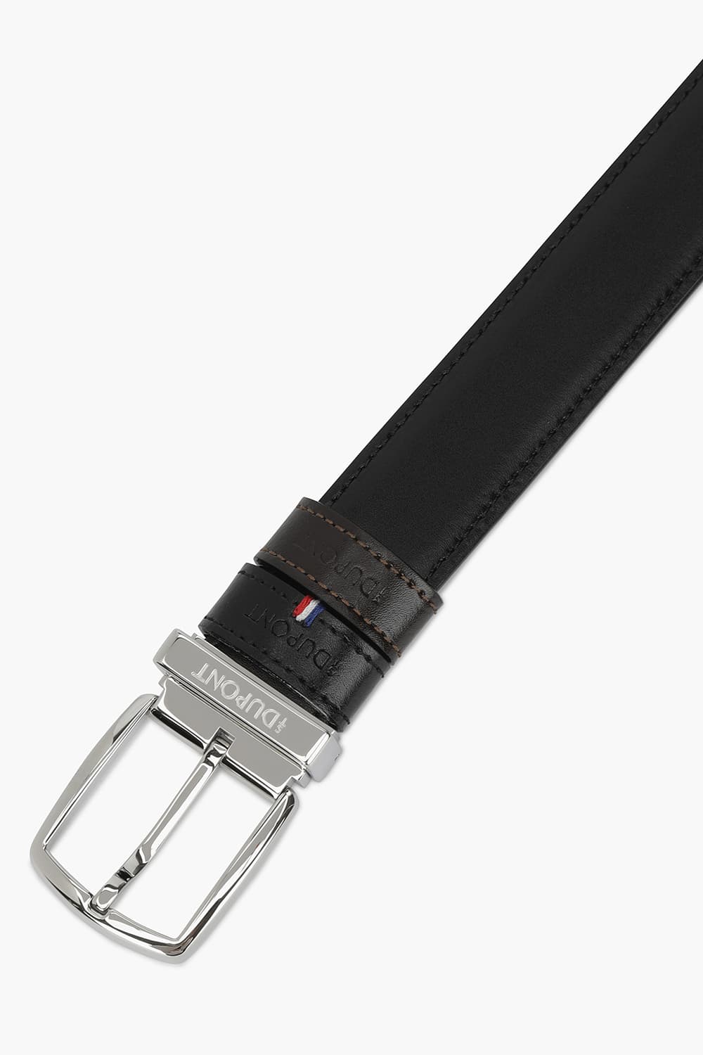 25 뉴 로고 핀 버클 팔라듐 30mm 블랙/브라운 스무스 벨트 CJ8300011Z