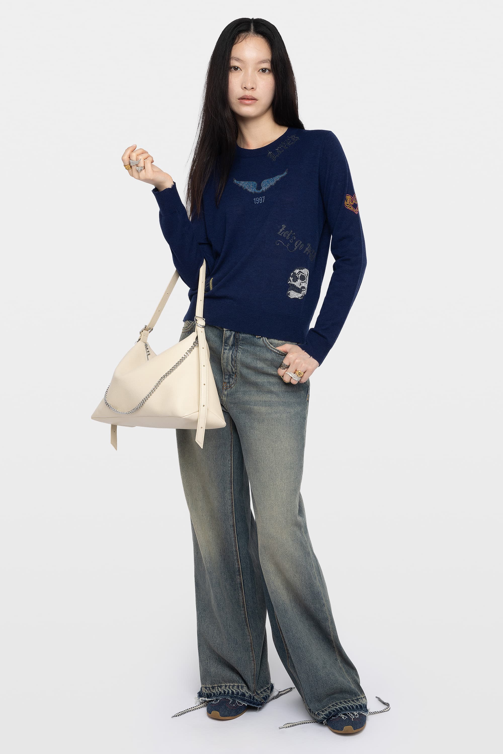 Miss Strass Cashmere Knit