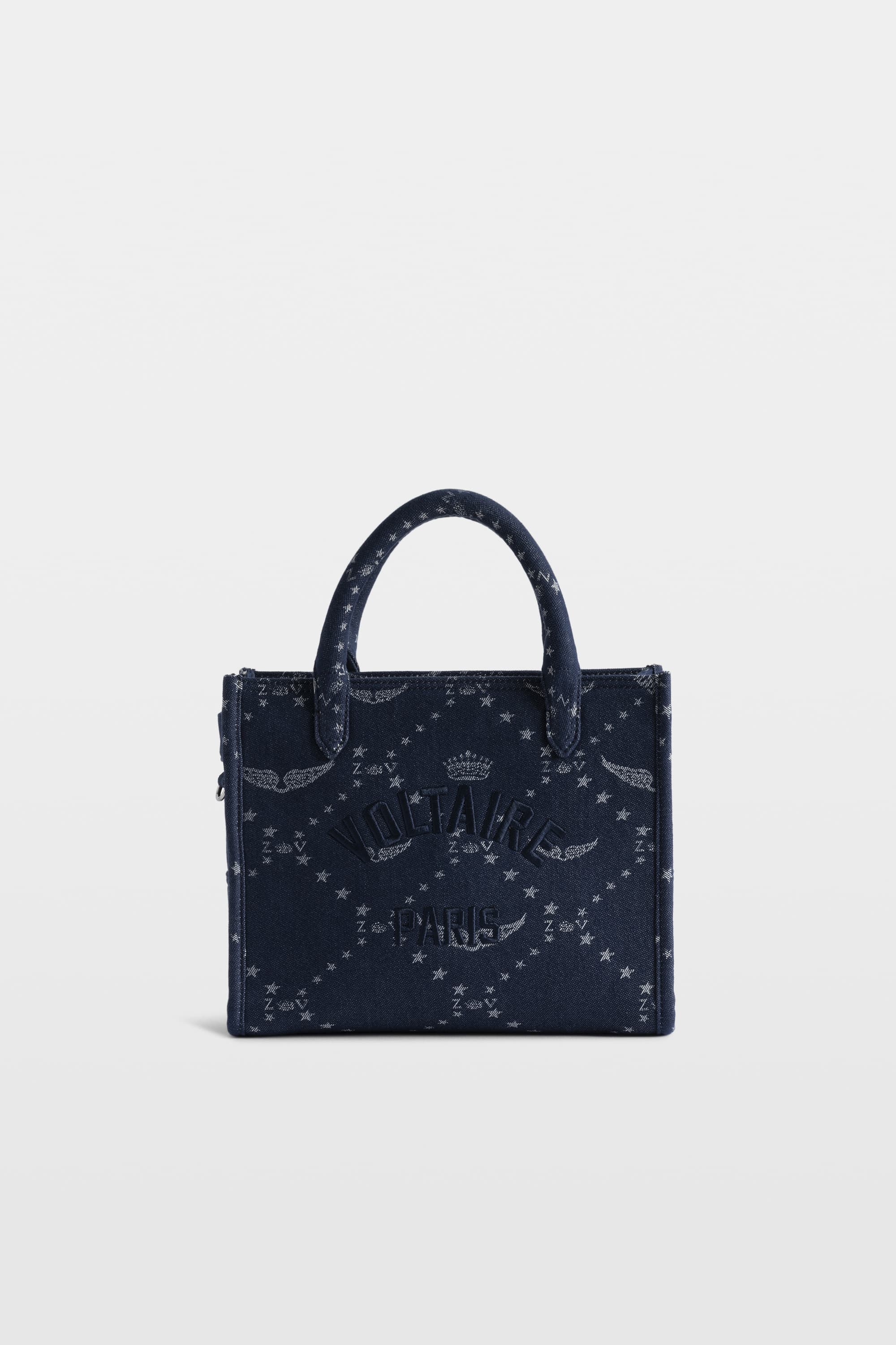 Angel Small Denim Tote Bag