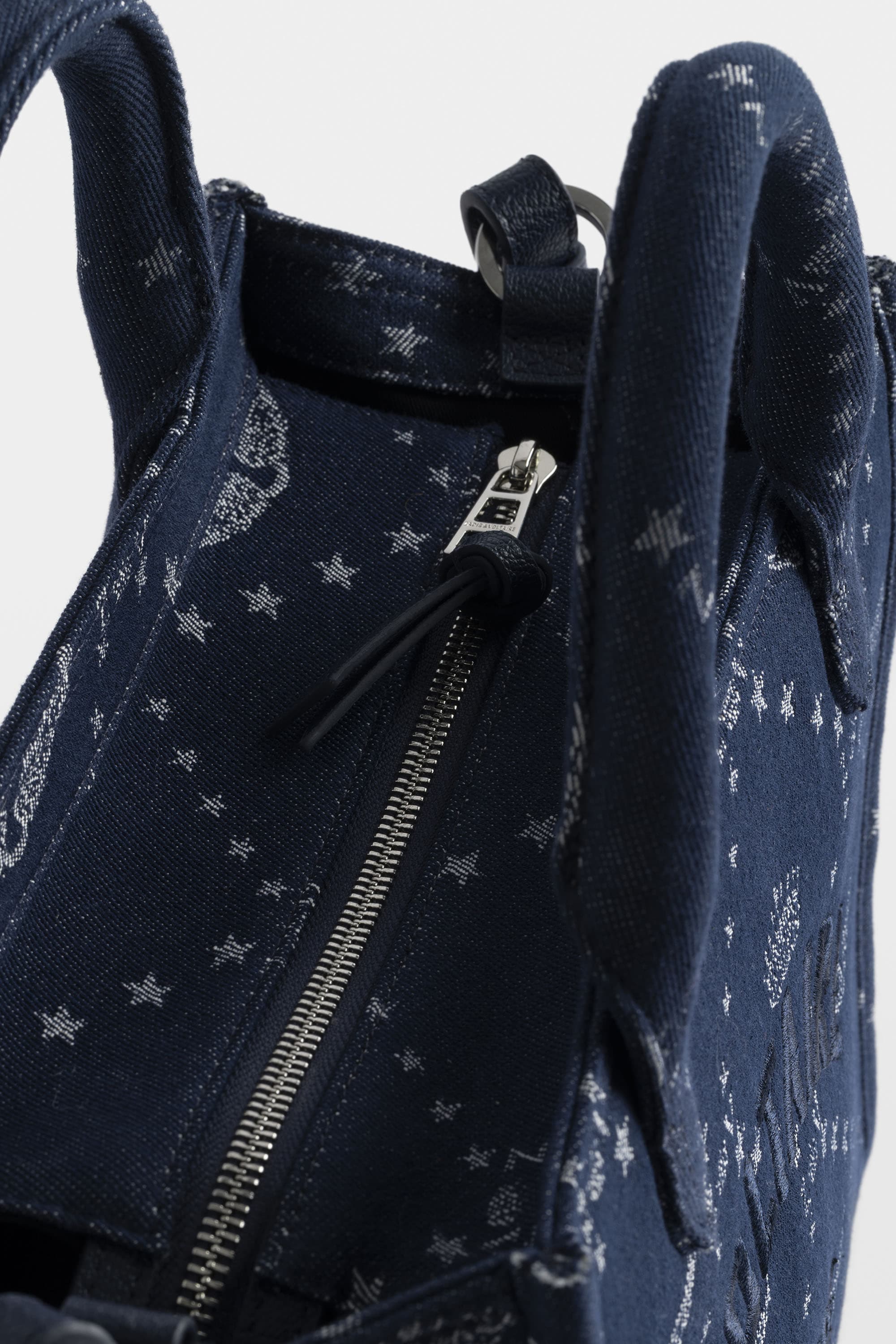 Angel Small Denim Tote Bag