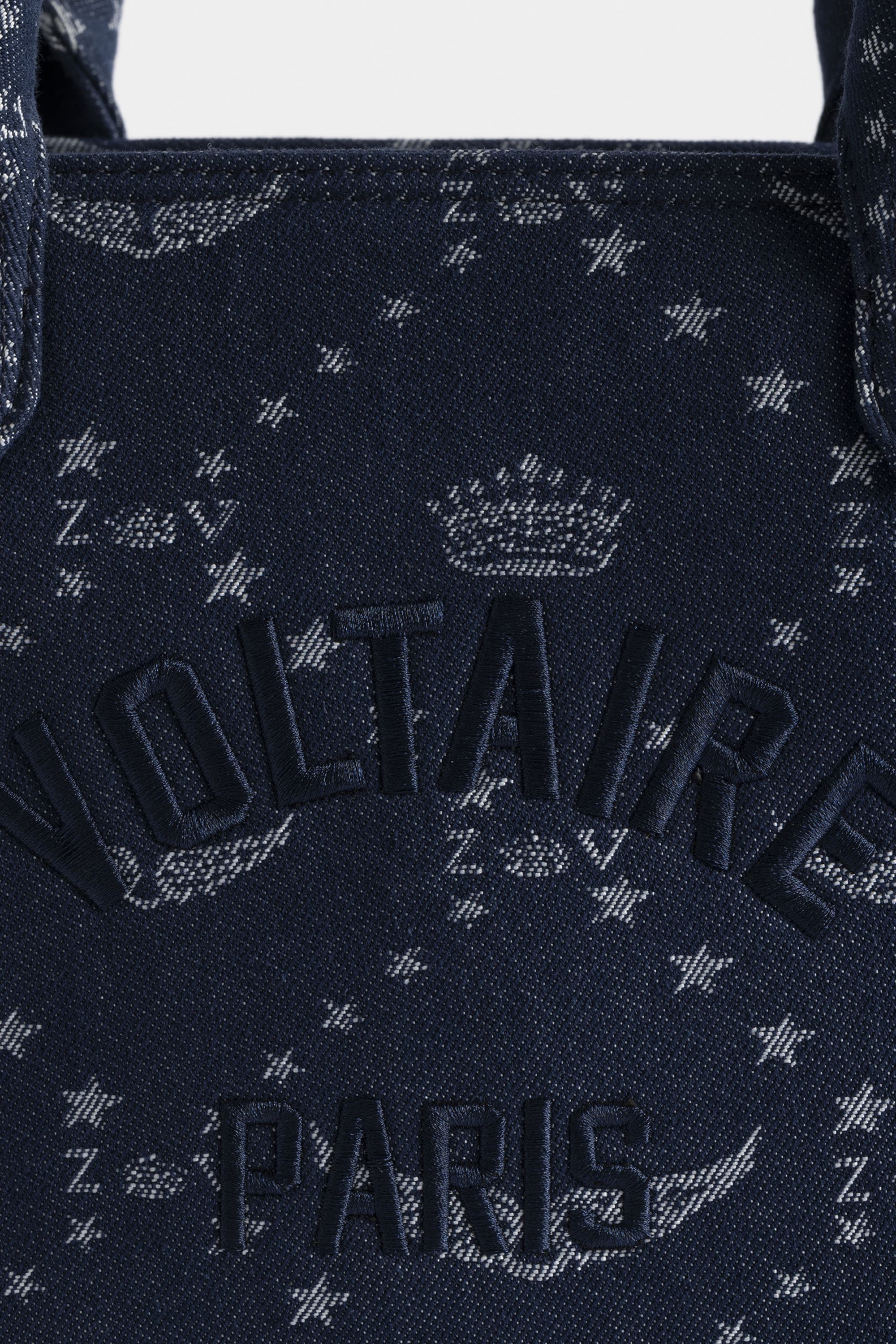 Angel Small Denim Tote Bag