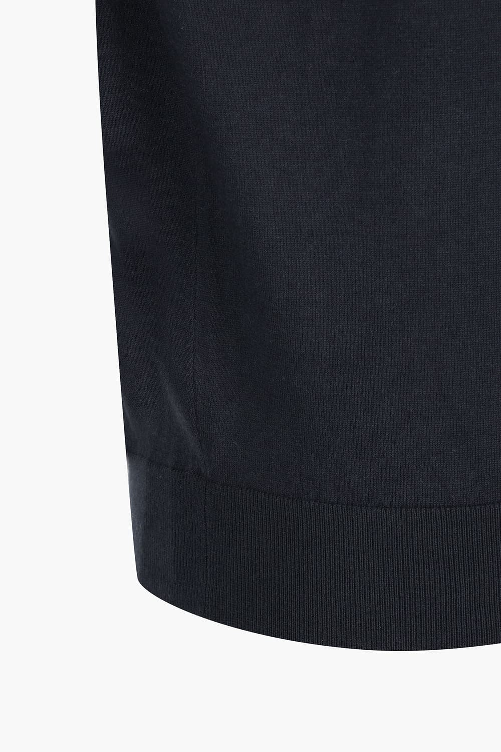 코튼 폴로 베이직 긴소매 니트 26/102NAVY