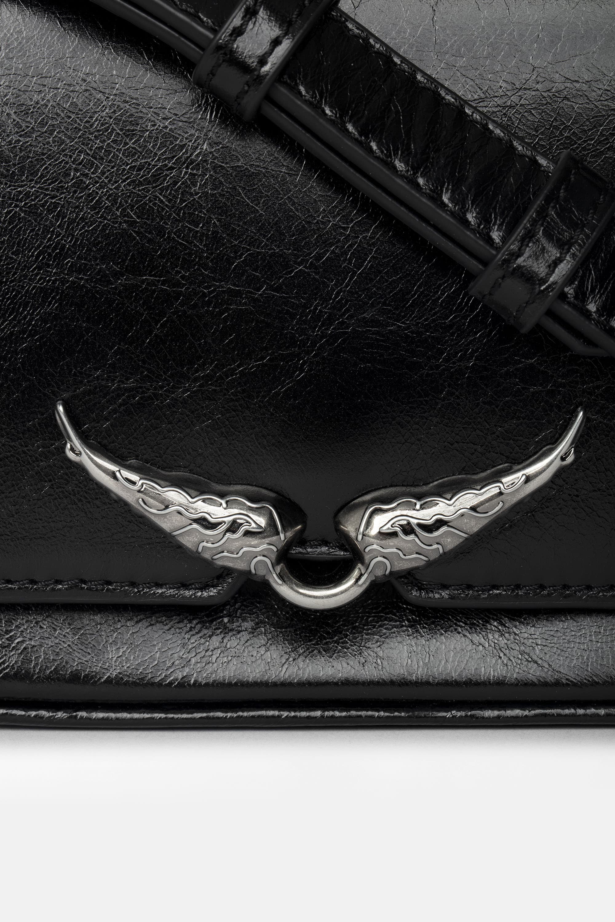 Le Zazi Vintage Patent Bag