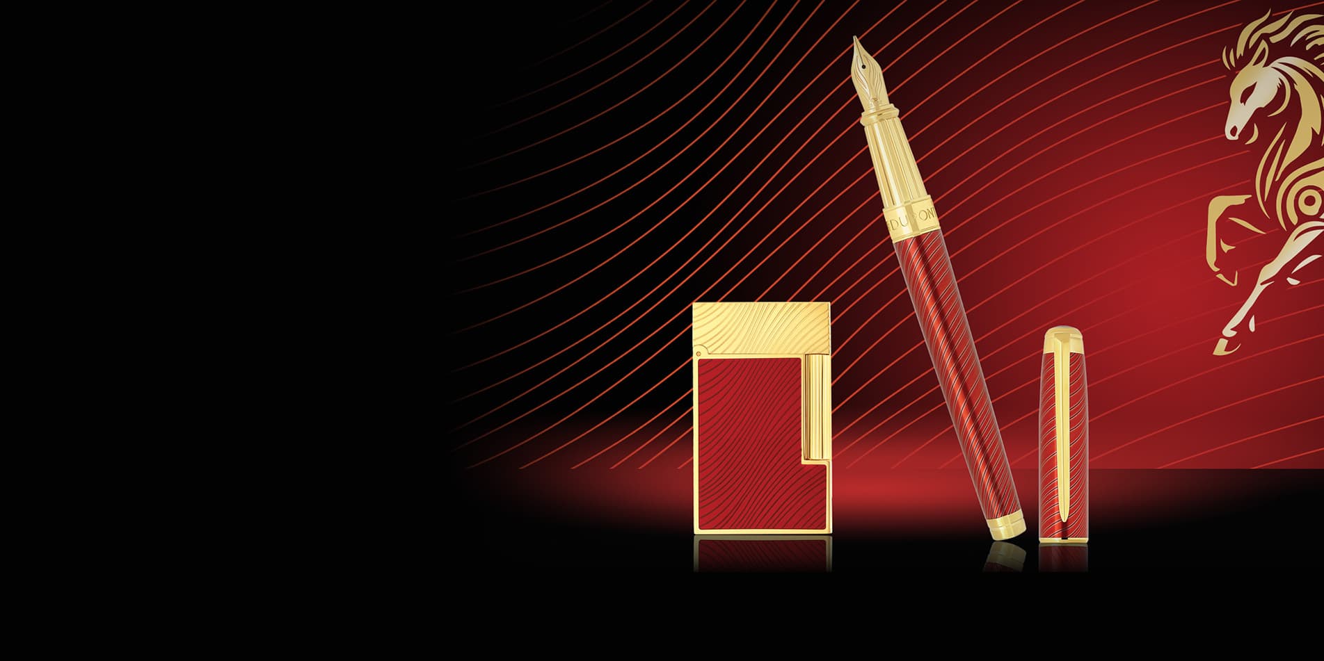 HORSE MANE<BR>UNTAMED GUILLOCHE