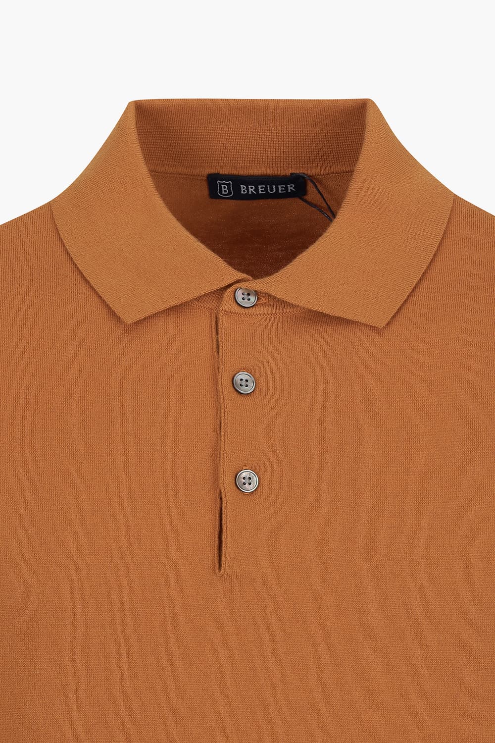 코튼 폴로 베이직 반소매 니트 26/101ORANGE