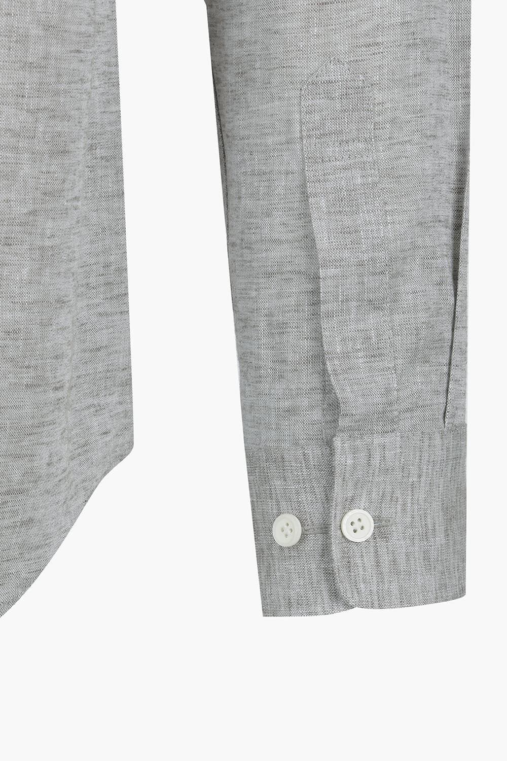 린넨 히든 트리콜로르 954 컴포터블(뉴캐주얼핏) 셔츠 그레이 SE6SM22LS954SBE