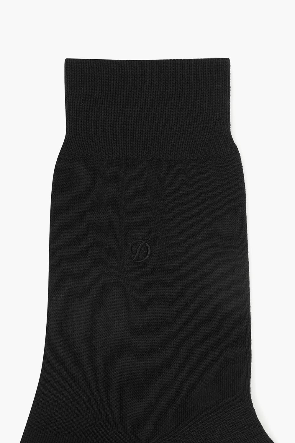 솔리드 실켓 1001 장목 양말 블랙 SE6SMA171001SBK