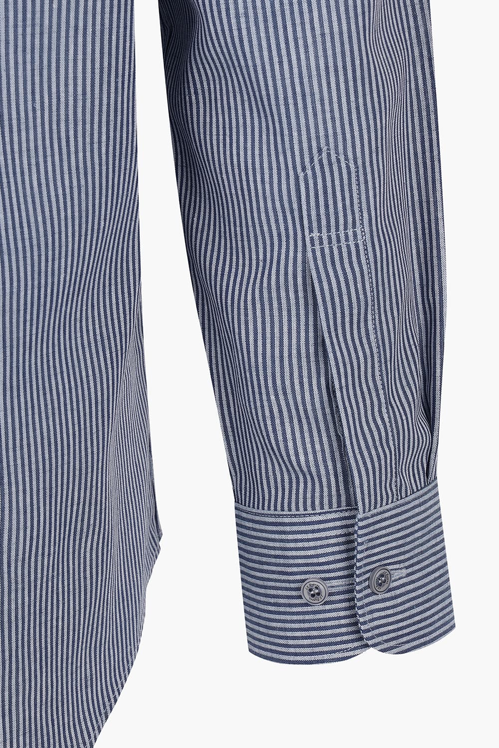 린넨 혼방 스트라이프 167 비즈니스 셔츠 블루 SE5SM11LS167SBU