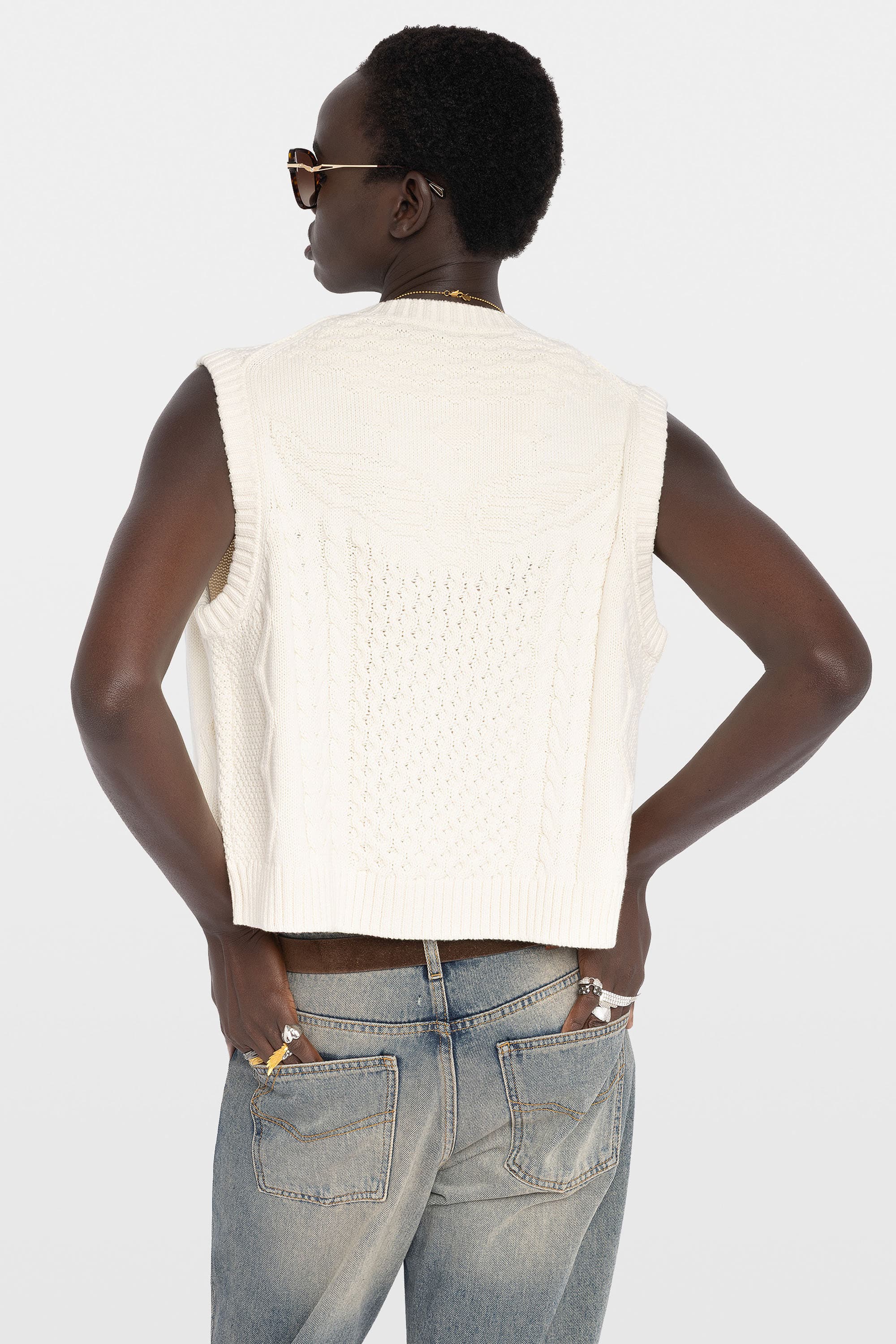Mally Cable Vest