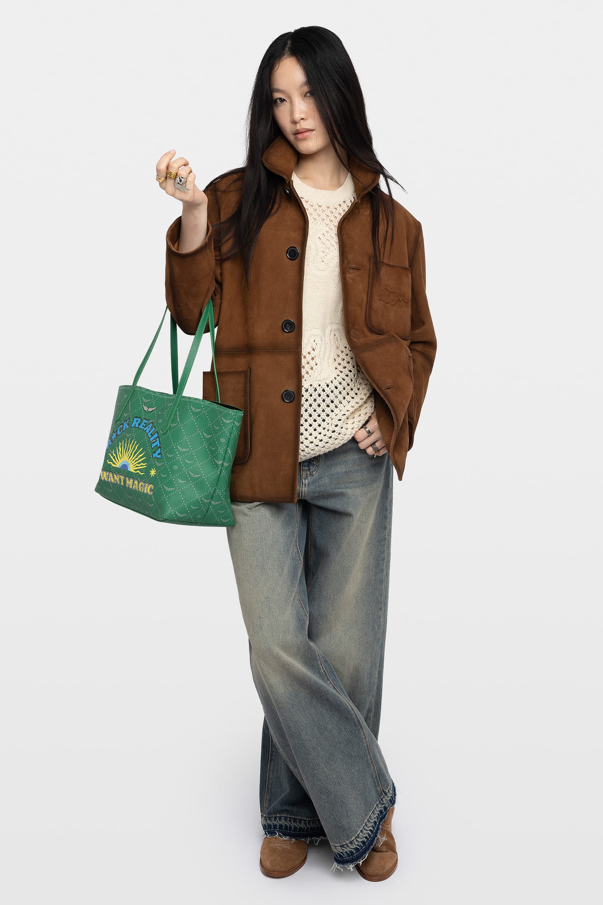 Monogram Shopper Bag