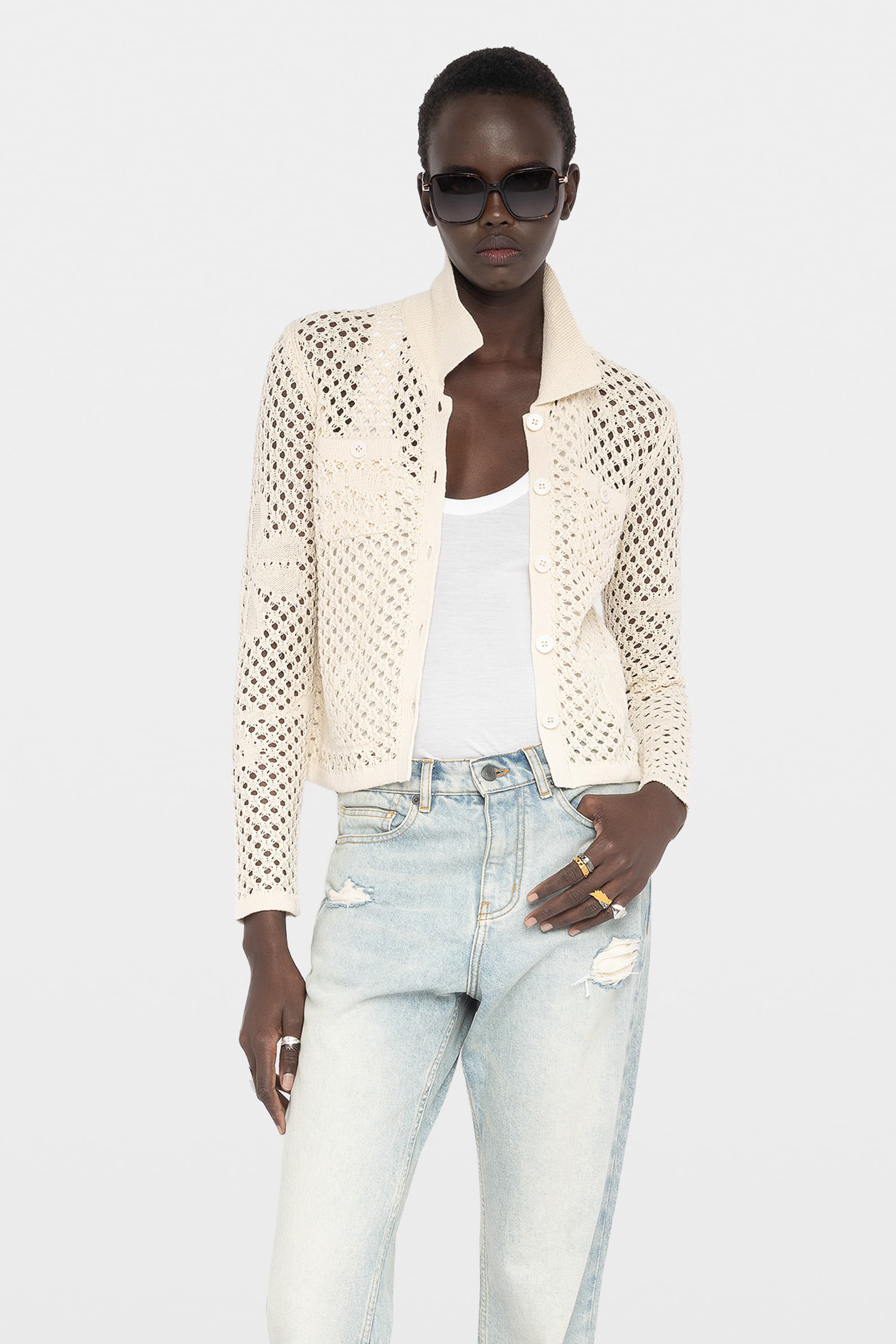 Voltyz Crochet Cardigan