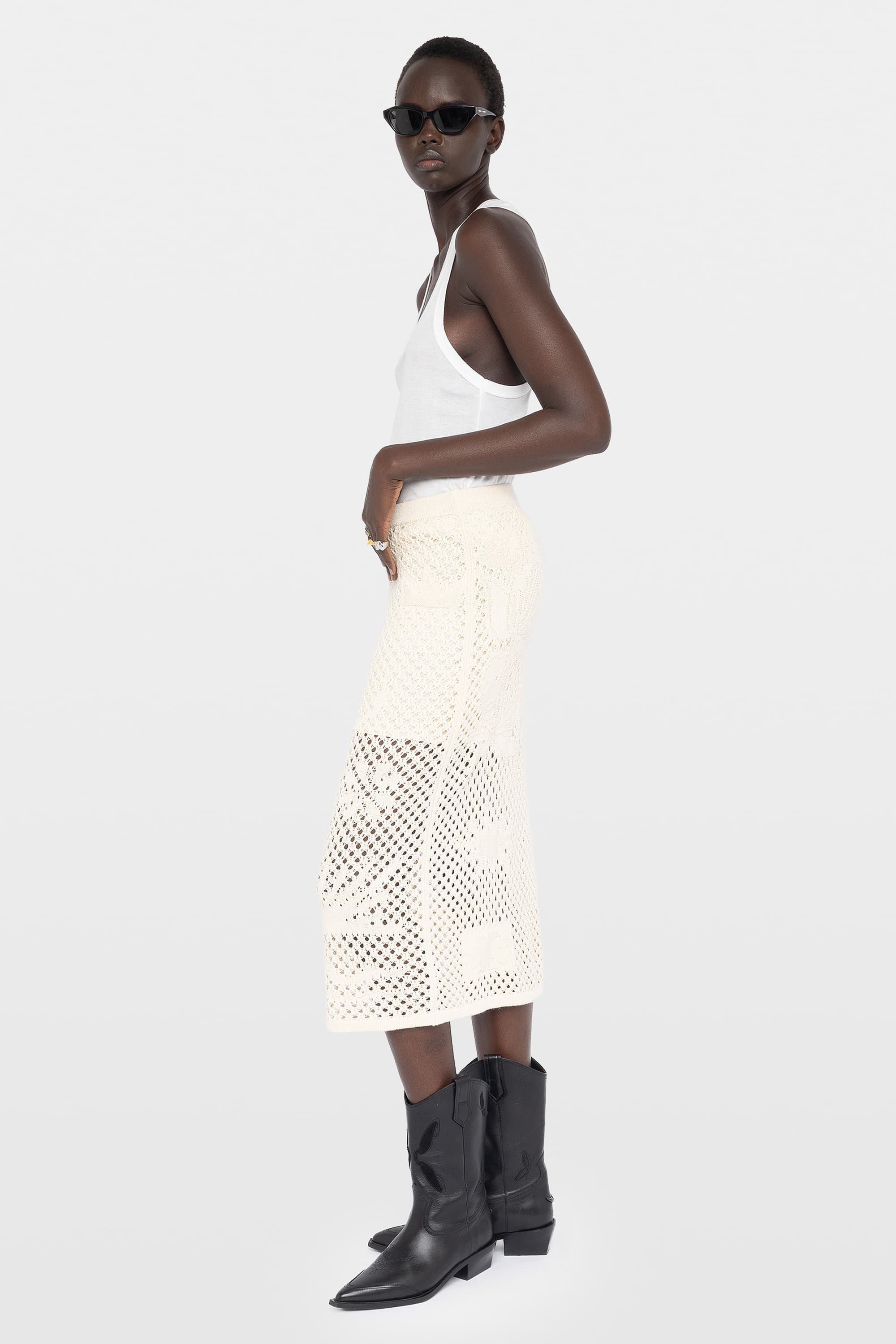 Soly Crochet Skirt