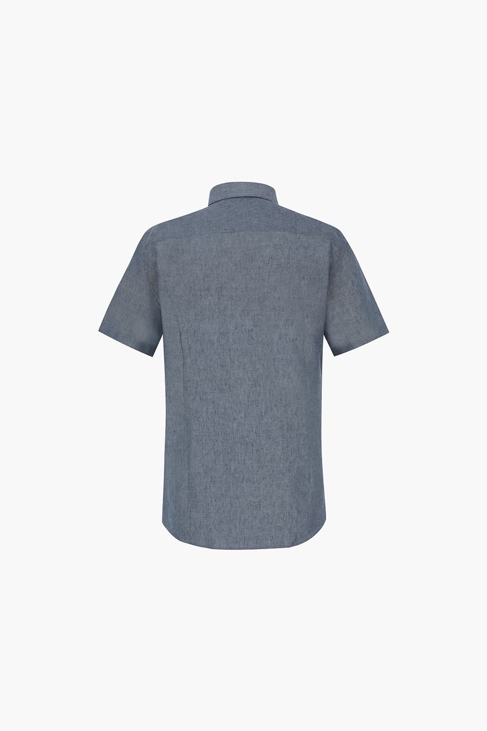 린넨 믹스 솔리드 757 컴포터블 반팔 셔츠 그레이 SE4MM22HS757SGY