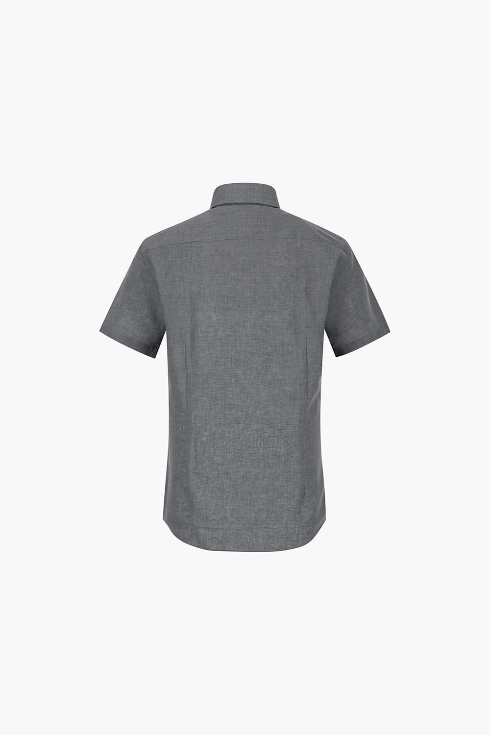 린넨 믹스 756 컴포터블 반팔 셔츠 그레이 SE5MM22HS756SGY