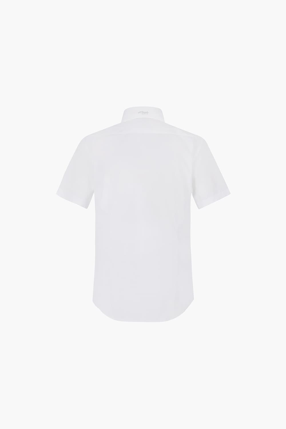 스트레치 솔리드 921 컴포터블 반팔 셔츠 화이트 SE4MM22HS921SWH