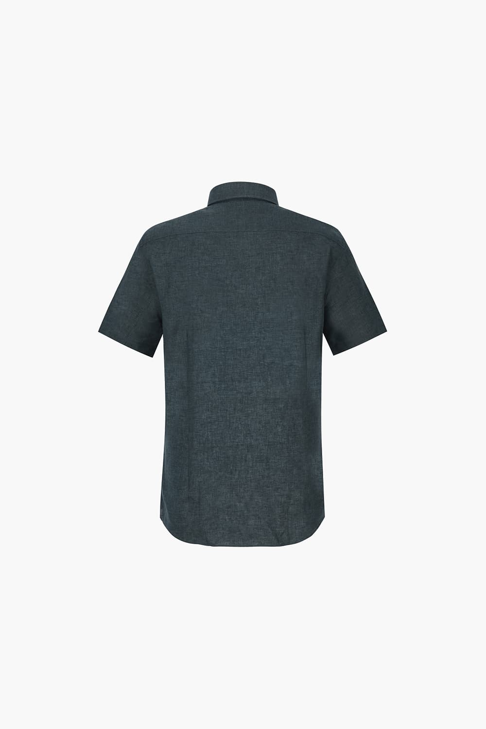 린넨 믹스 솔리드 757 컴포터블 반팔 셔츠 그린 SE4MM22HS757SGE