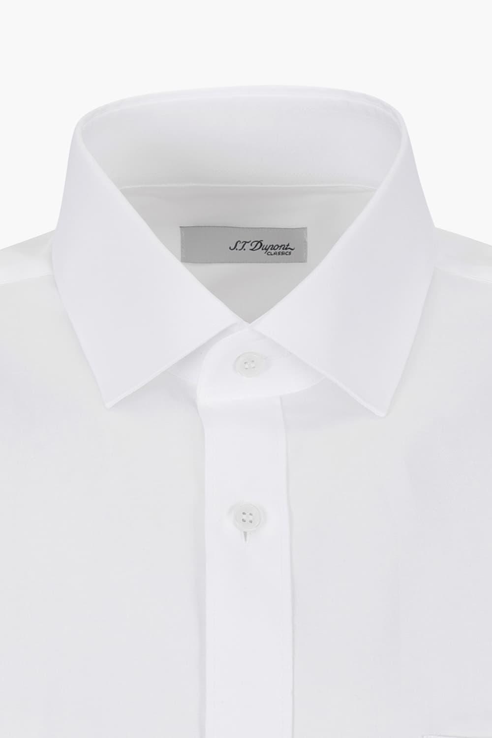 140's 순면 솔리드 101 비즈니스 반팔 셔츠 화이트 SE4MM11HS101SWH