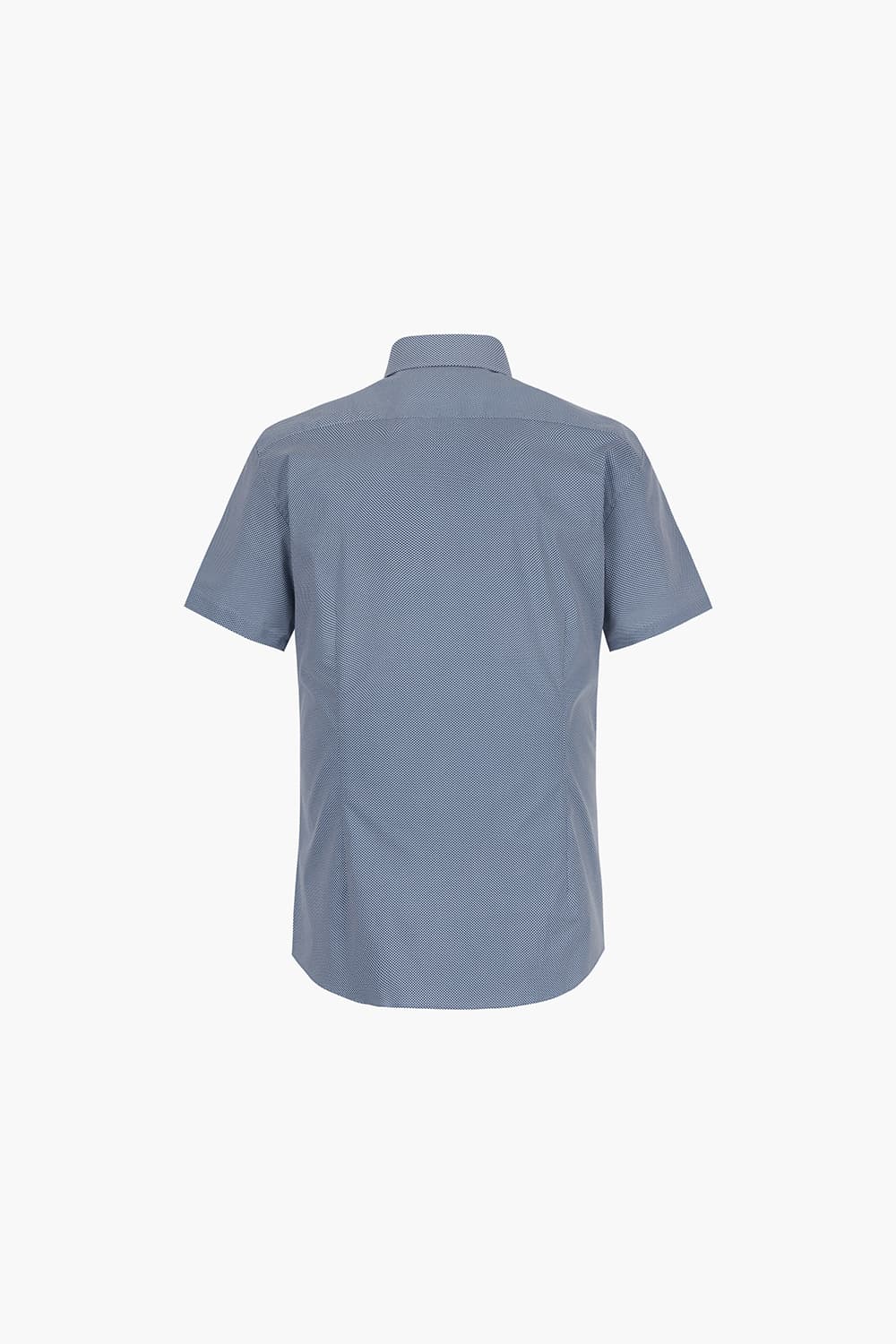도트 프린트 762 컴포터블 반팔 셔츠 네이비 SE4MM22HS762SNY