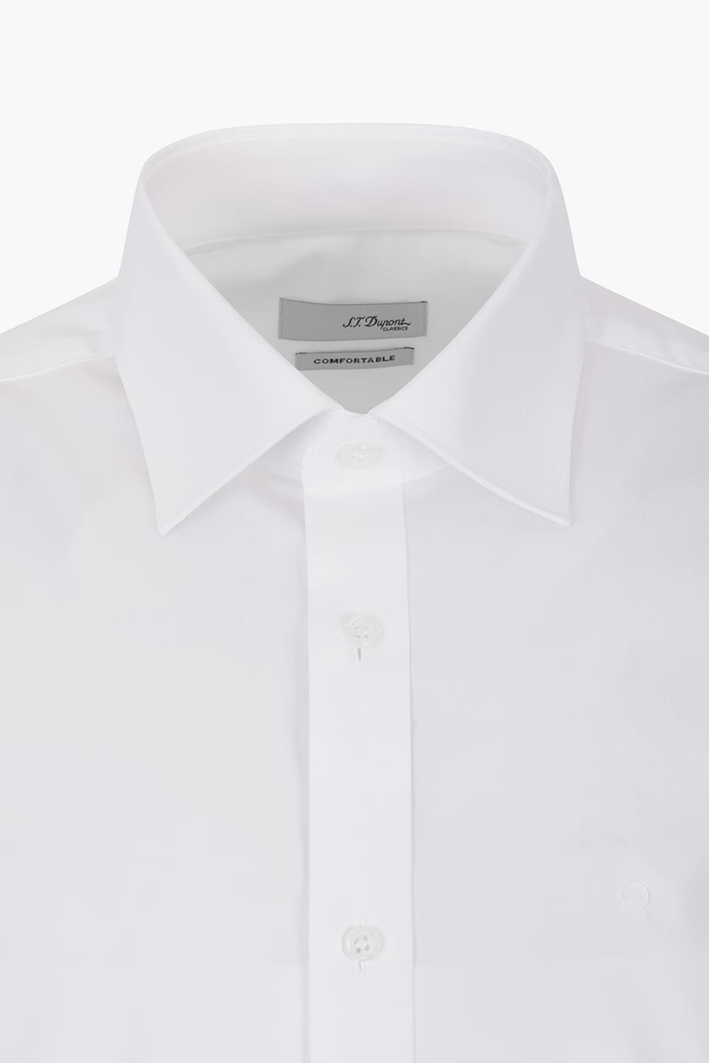 스트레치 솔리드 921 컴포터블 반팔 셔츠 화이트 SE4MM22HS921SWH