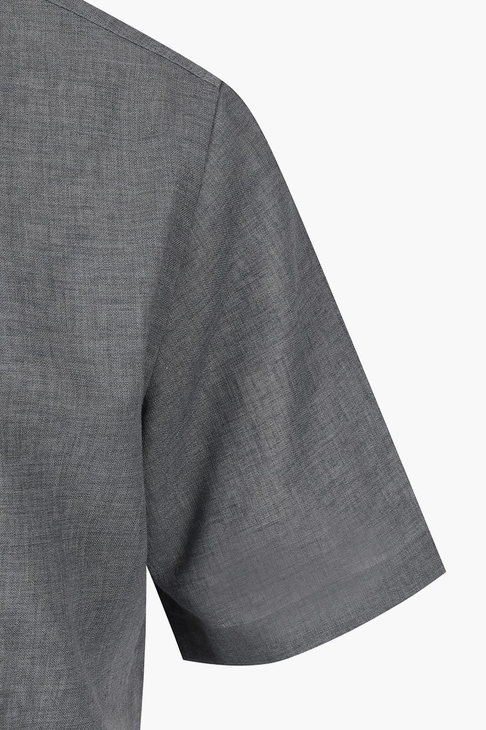 린넨 믹스 756 컴포터블 반팔 셔츠 그레이 SE5MM22HS756SGY