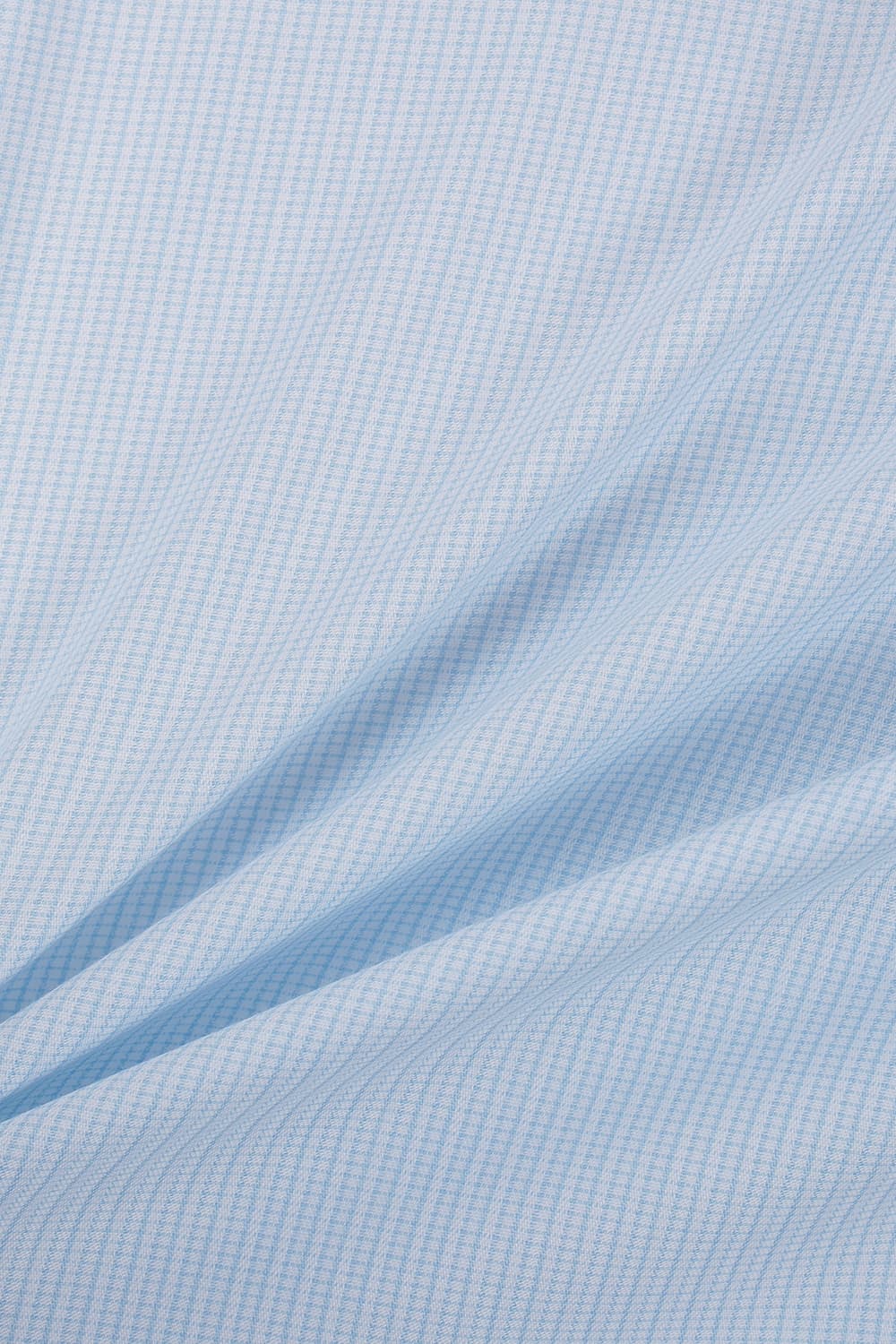 체크 도비 배색 105 비즈니스 반팔 셔츠 블루 SE4MM11HS105SBU