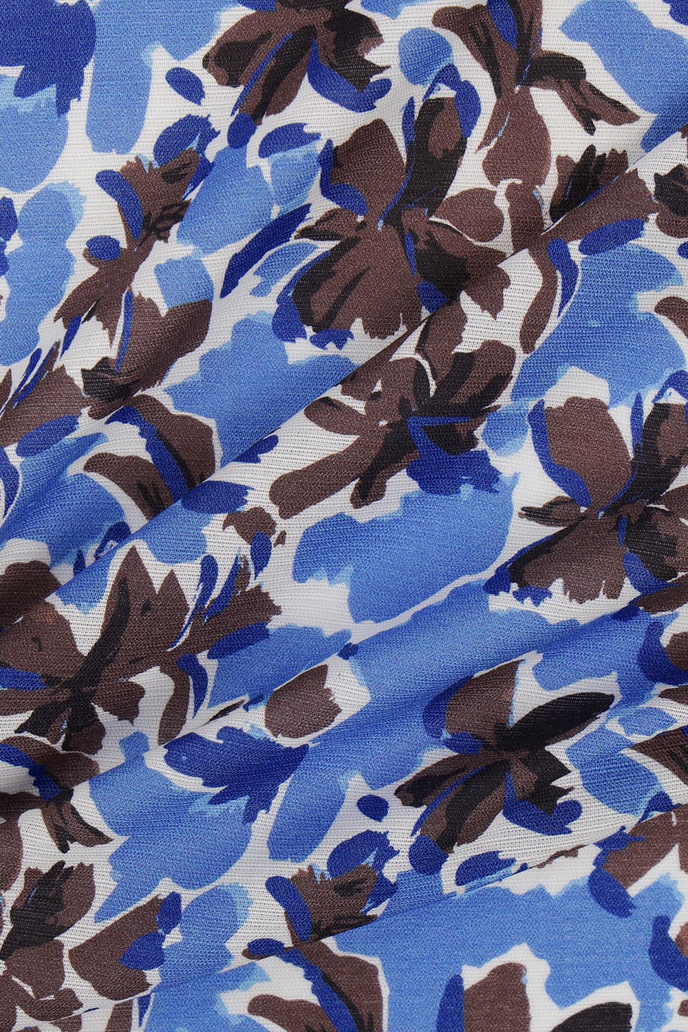 하와이안 슬럽 프린트 322 컴포터블 반팔 셔츠 블루 SE4MM21HS322SBU