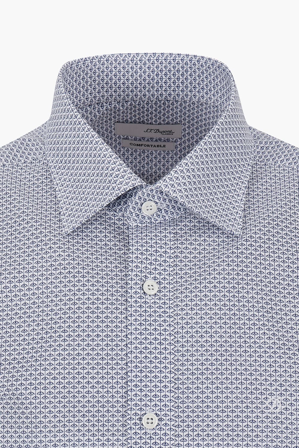 파라솔 프린트 761 컴포터블 반팔 셔츠 블루 SE5MM22HS761SBU