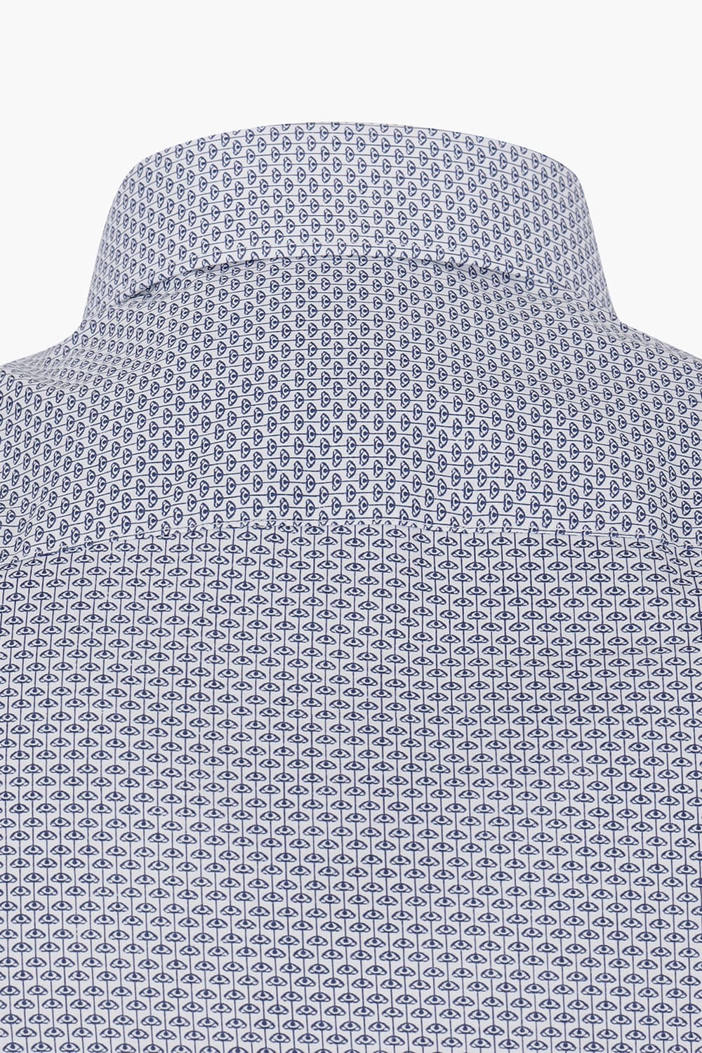 파라솔 프린트 761 컴포터블 반팔 셔츠 블루 SE5MM22HS761SBU