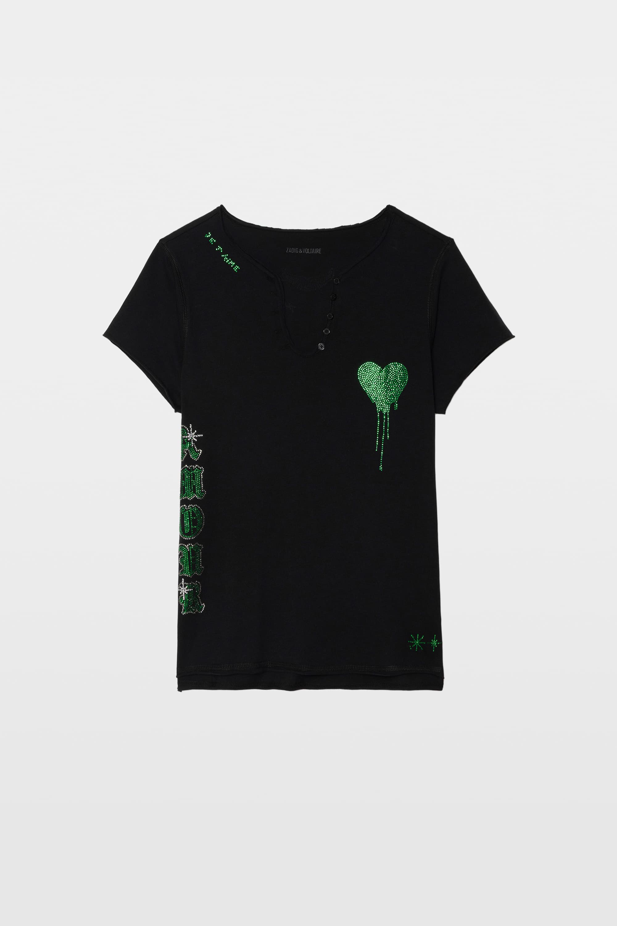 Tunisien Heart Strass T-shirt