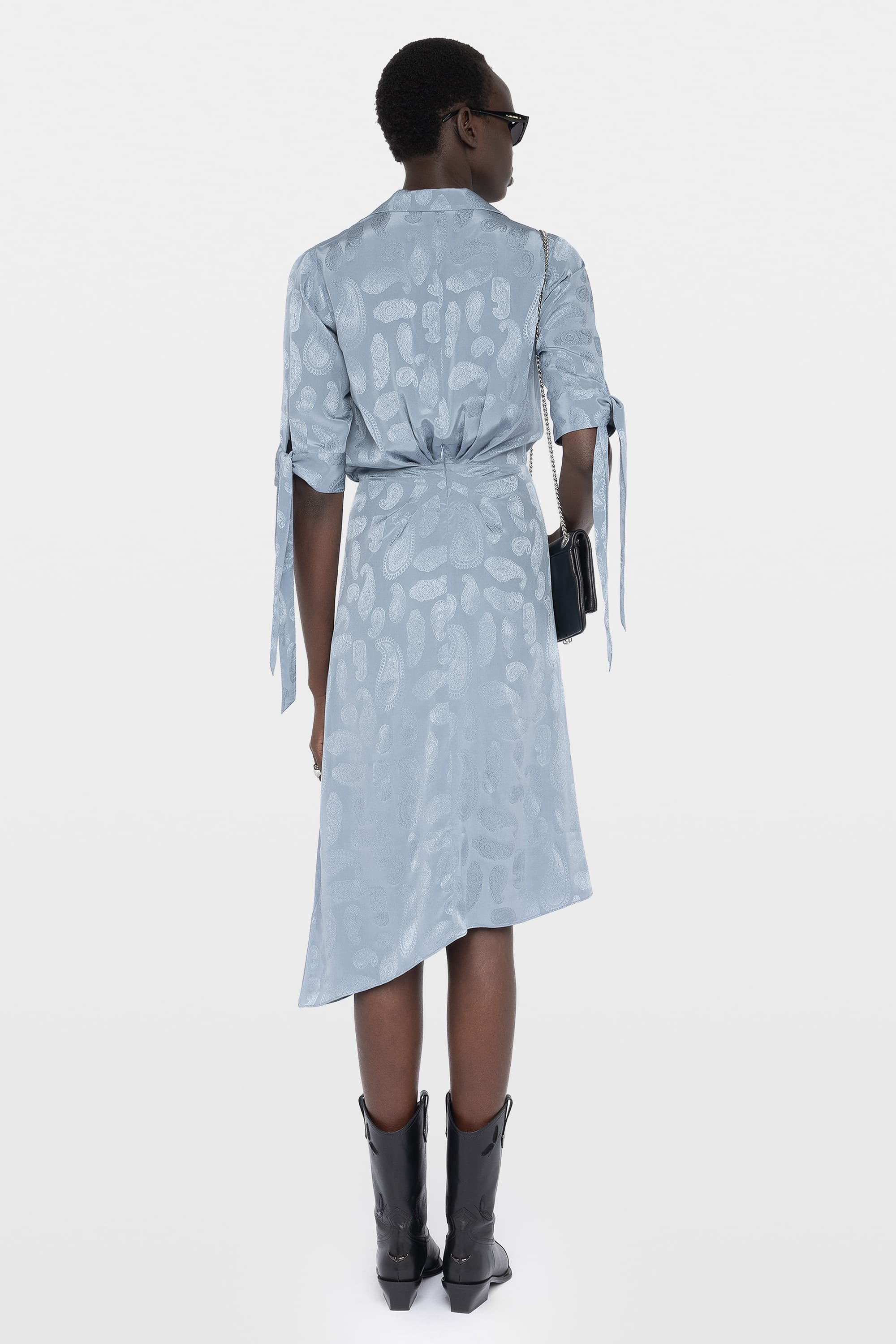 Rhani Paisley Silk Dress