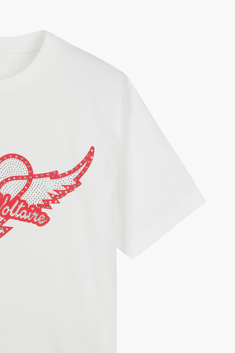 Edwin Heart Wings Strass T-shirt