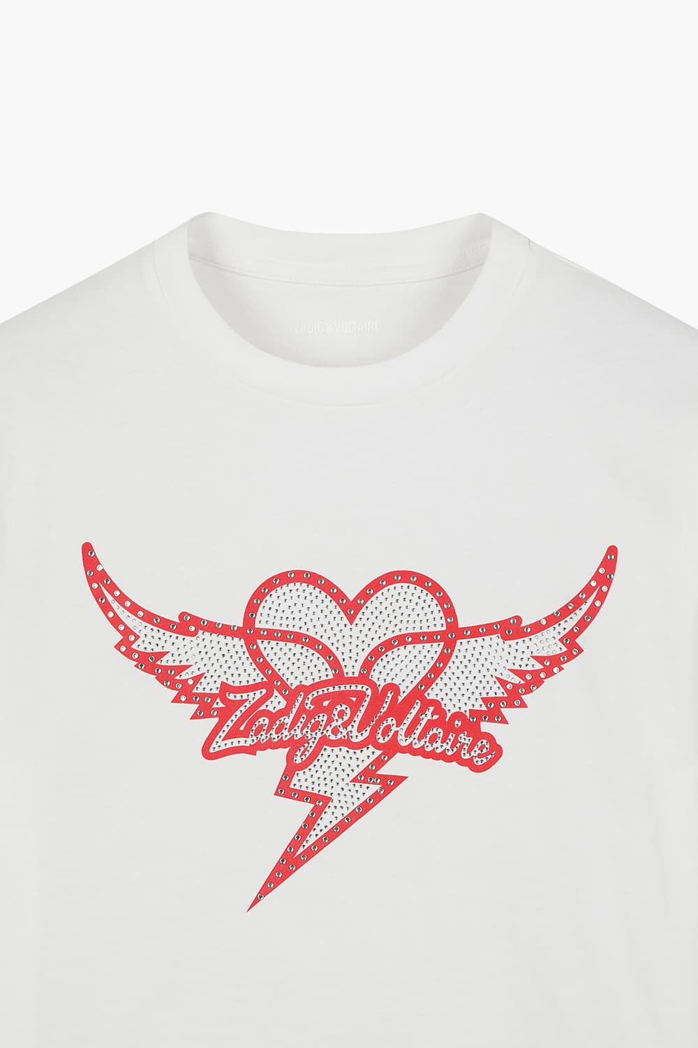 Edwin Heart Wings Strass T-shirt