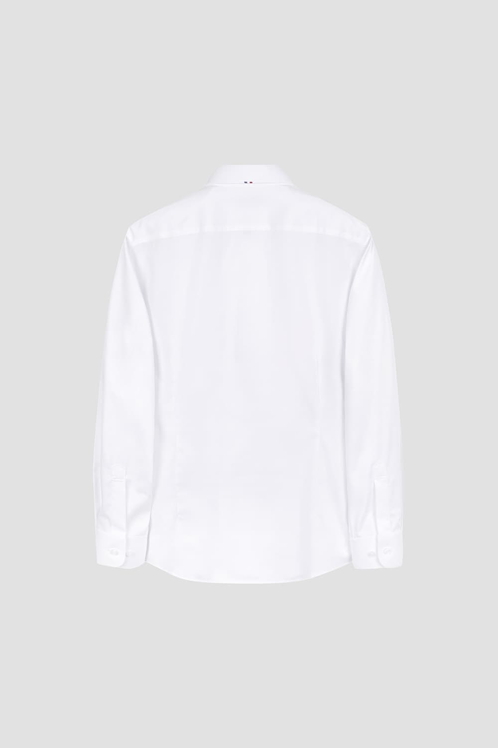 스트레치 트리콜로르 자수 311 컴포터블 셔츠 화이트 SE6SM21LS311SWH