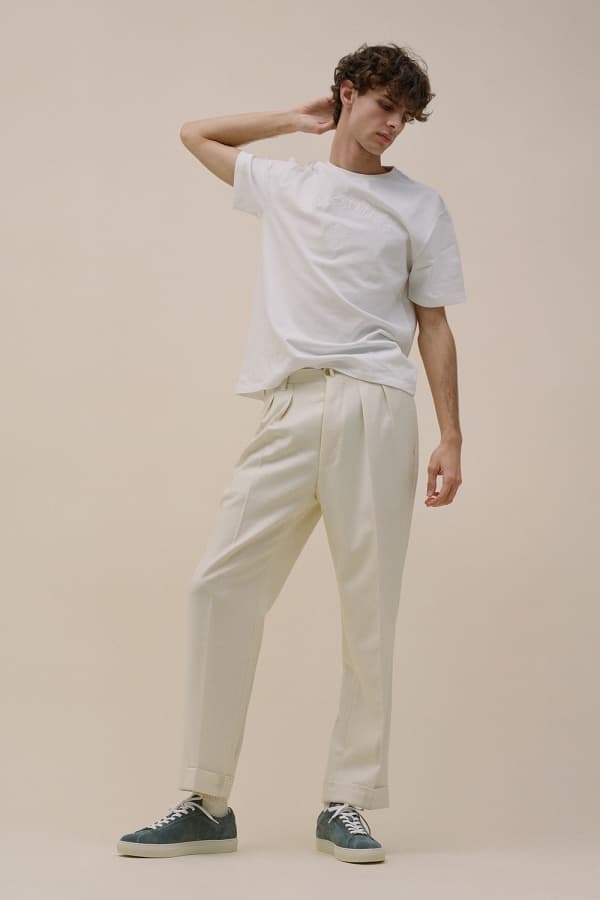 ATLANTIQUE 소가죽 스웨이드 스니커즈