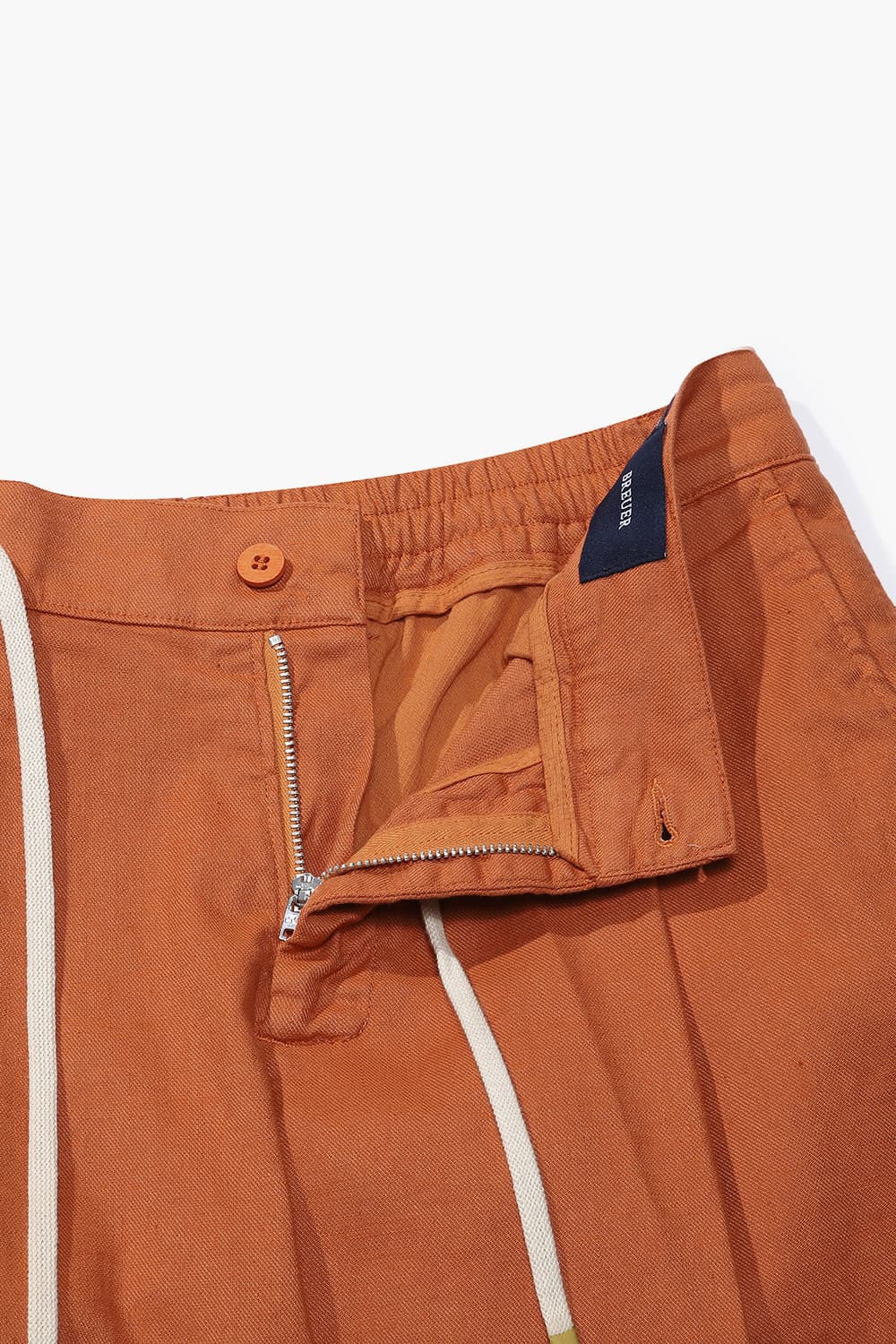 린넨 혼방 드로우스트링 세미와이드 캐주얼 팬츠 23SAMALFIT212317