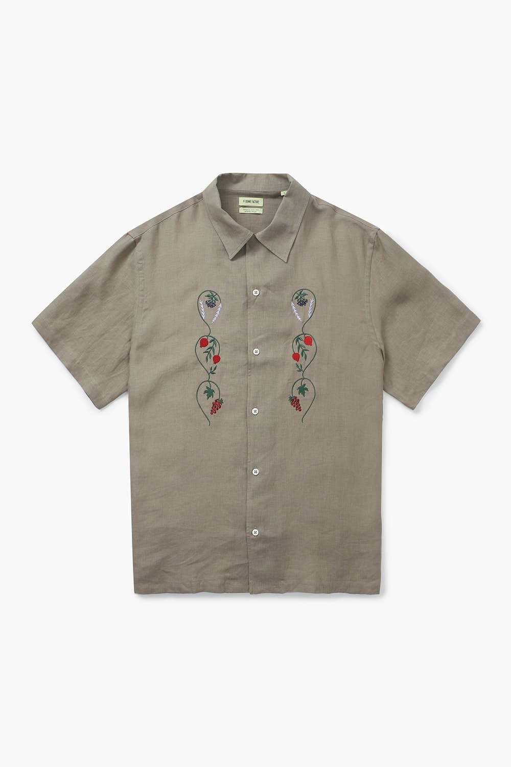 린넨 캠프 카라 반소매 셔츠 CH20 BELGIAN SFG