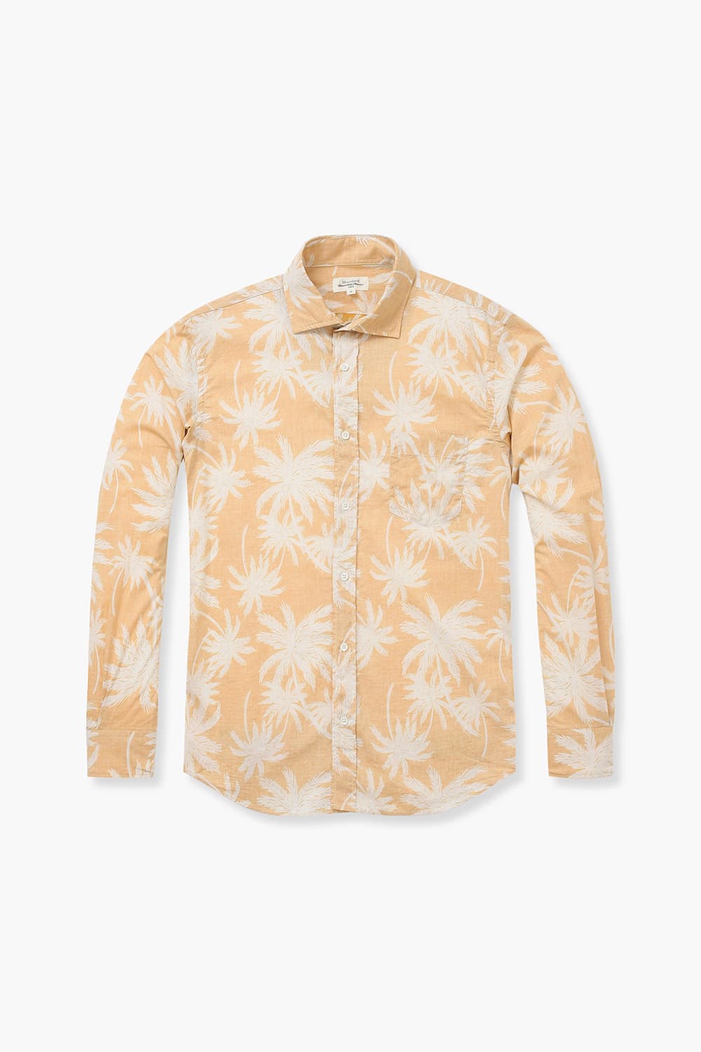 면 100 PAUL 셔츠 옐로우 QE4SMHTSH005Q23