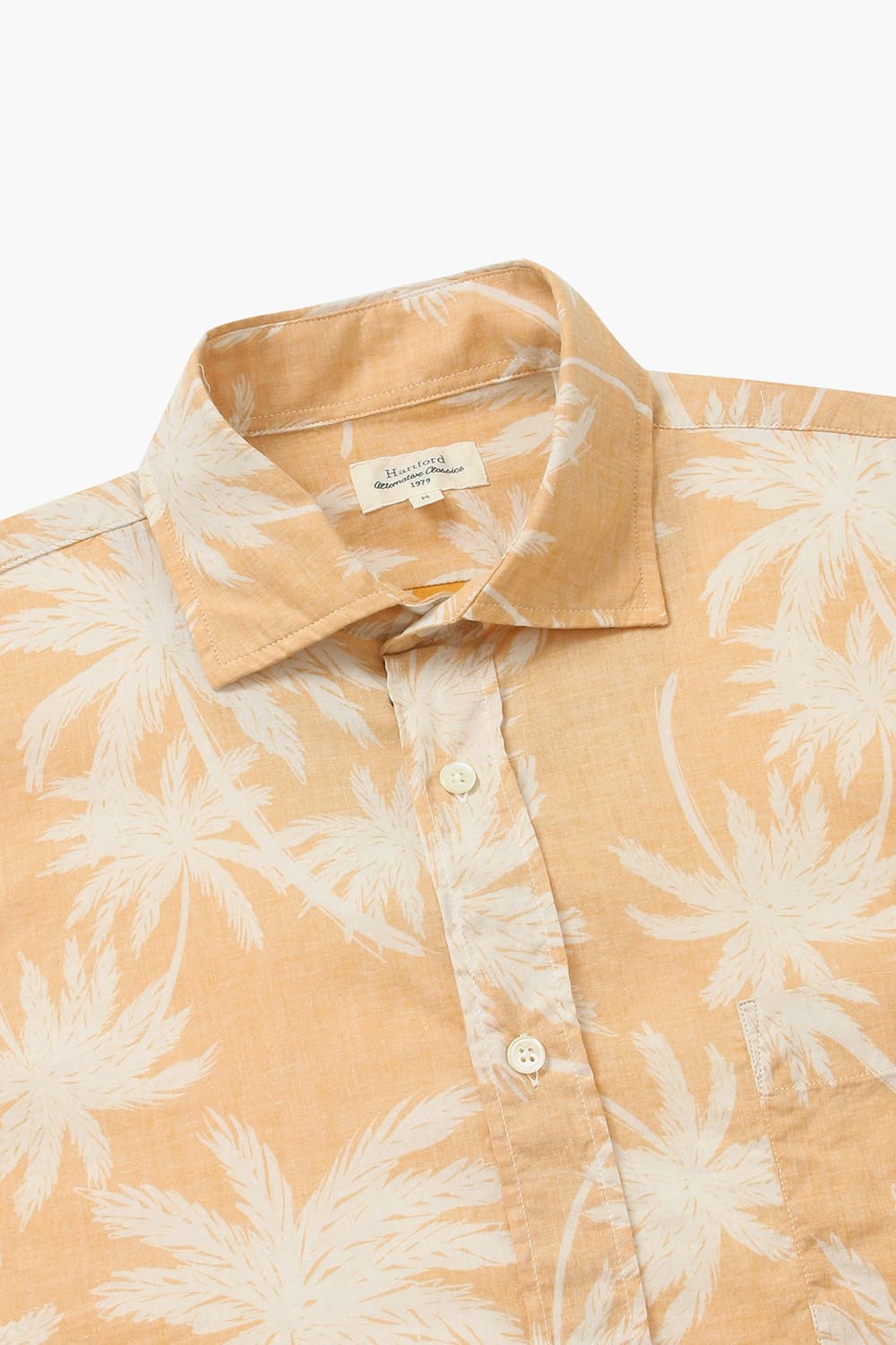 면 100 PAUL 셔츠 옐로우 QE4SMHTSH005Q23