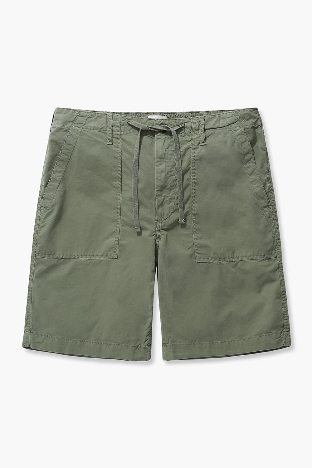 면 100 FATIGUE 반바지 그린 QE4SMHTPT013Q77