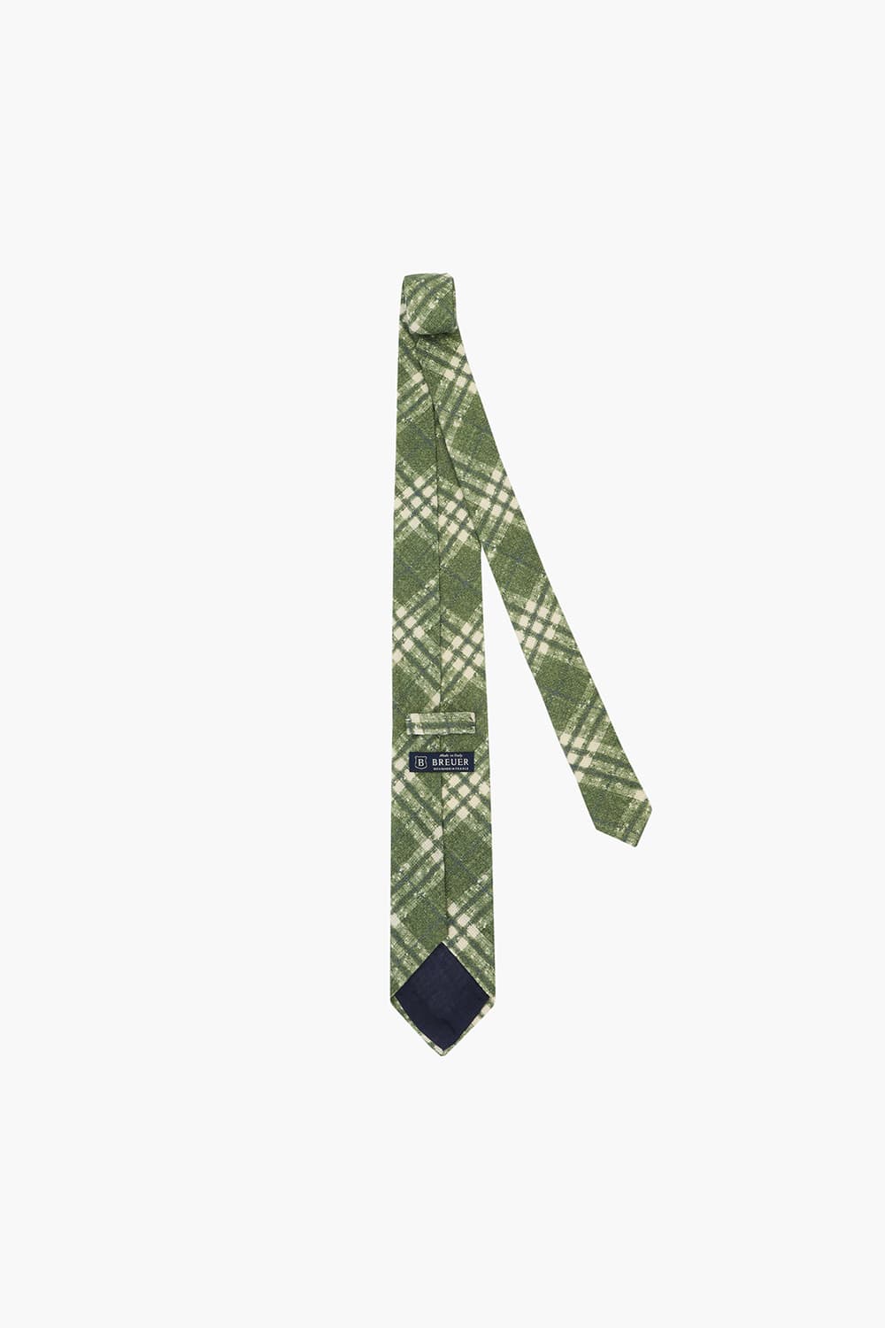 카키 울 실크 믹스 넥타이 RD9FMBBTI106R75