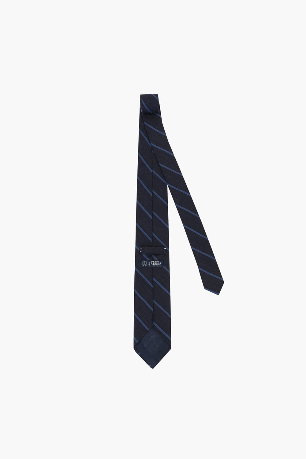 네이비 울 실크 믹스 넥타이 RD9FMBBTI104R65