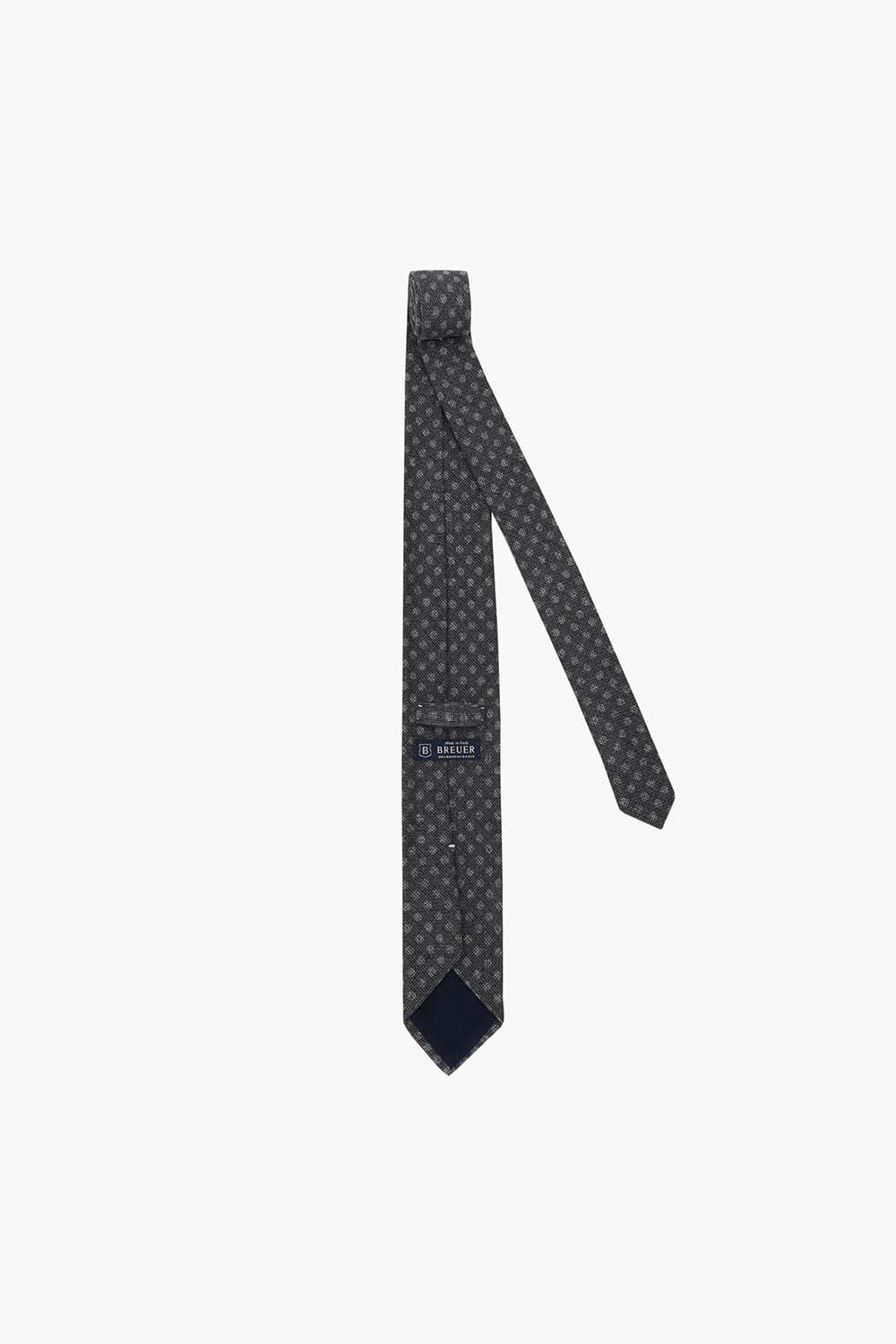 그레이 울 실크 믹스 넥타이 RD8FMBBTI105R95