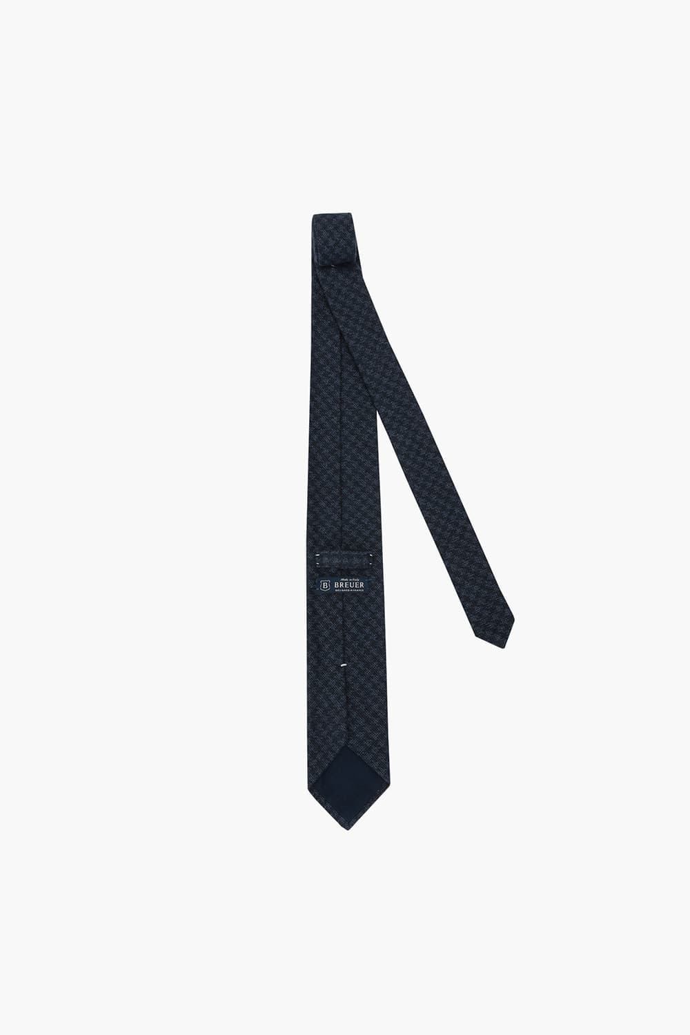 블루 울 실크 믹스 넥타이 RD8FMBBTI104R64