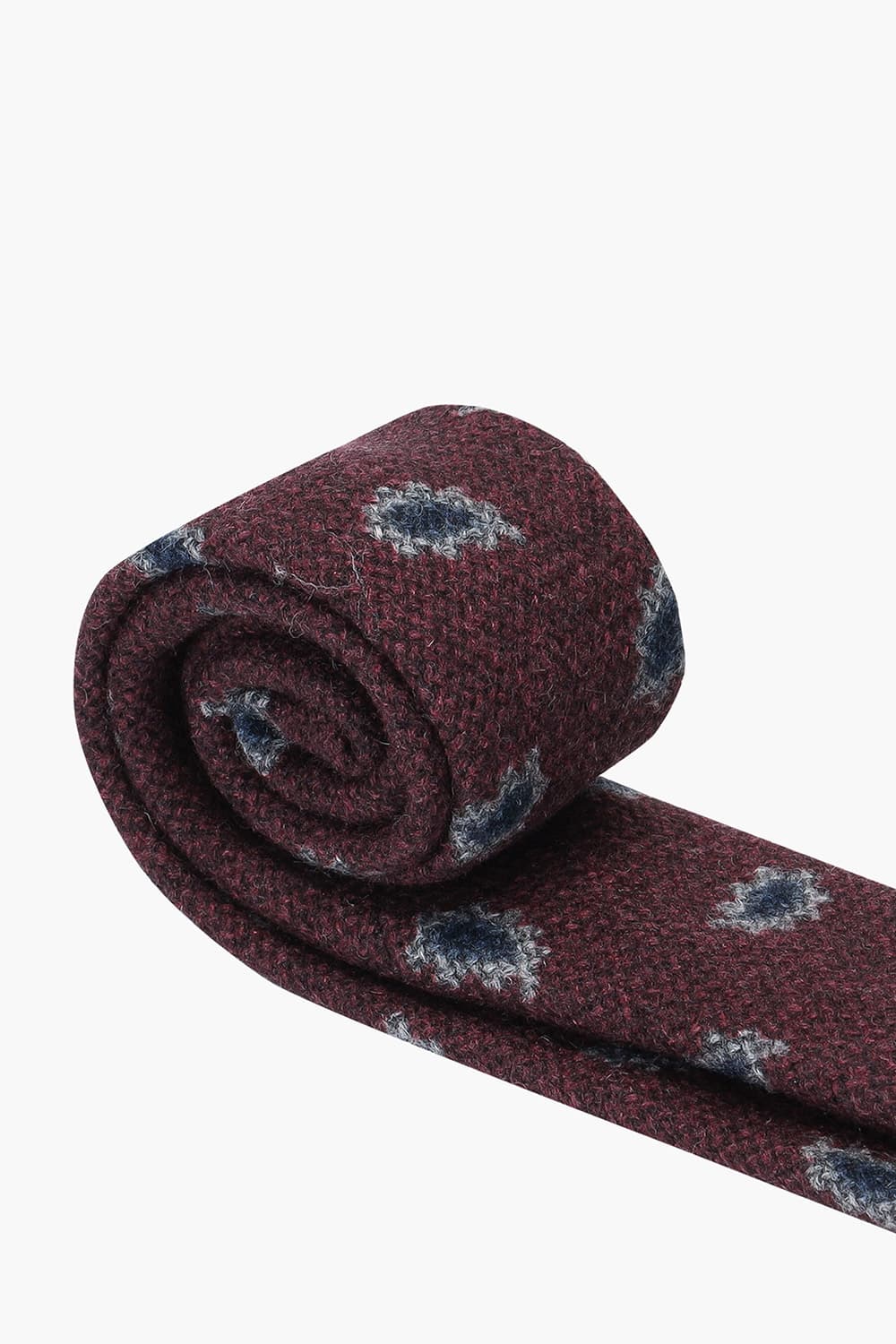 레드 울 실크 믹스 넥타이 RD8FMBBTI102R45