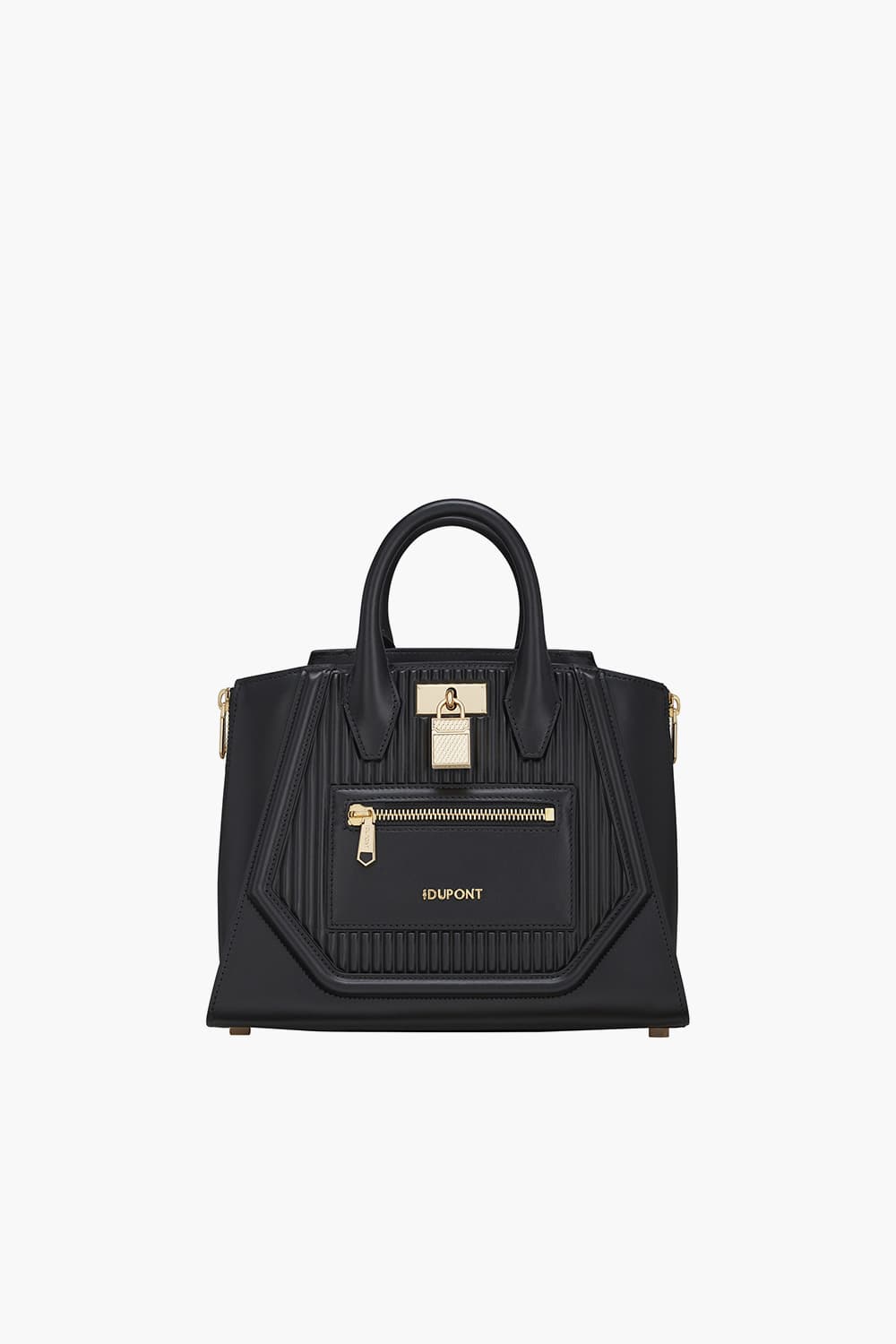 리비에라 스몰 토트백 블랙 스트라이프 N1RS261BK1