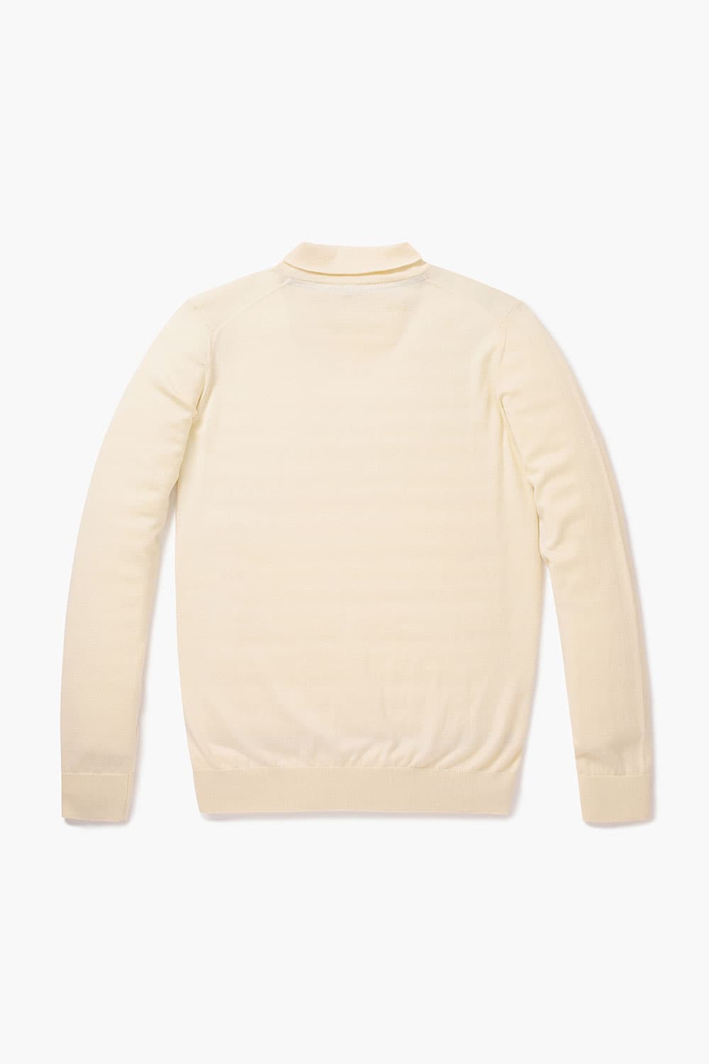 코튼 솔리드 폴로 니트 아이보리 RE4SMBAKN102R10