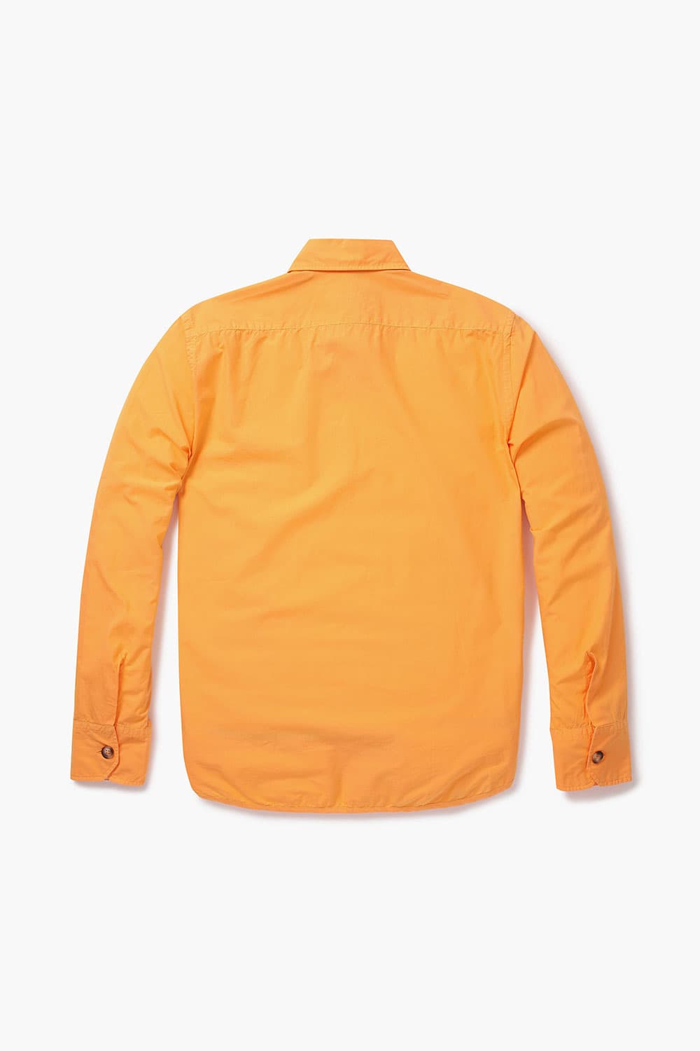 가먼트다잉 코튼 셔츠 자켓 오렌지 RE4SMBASH201R40