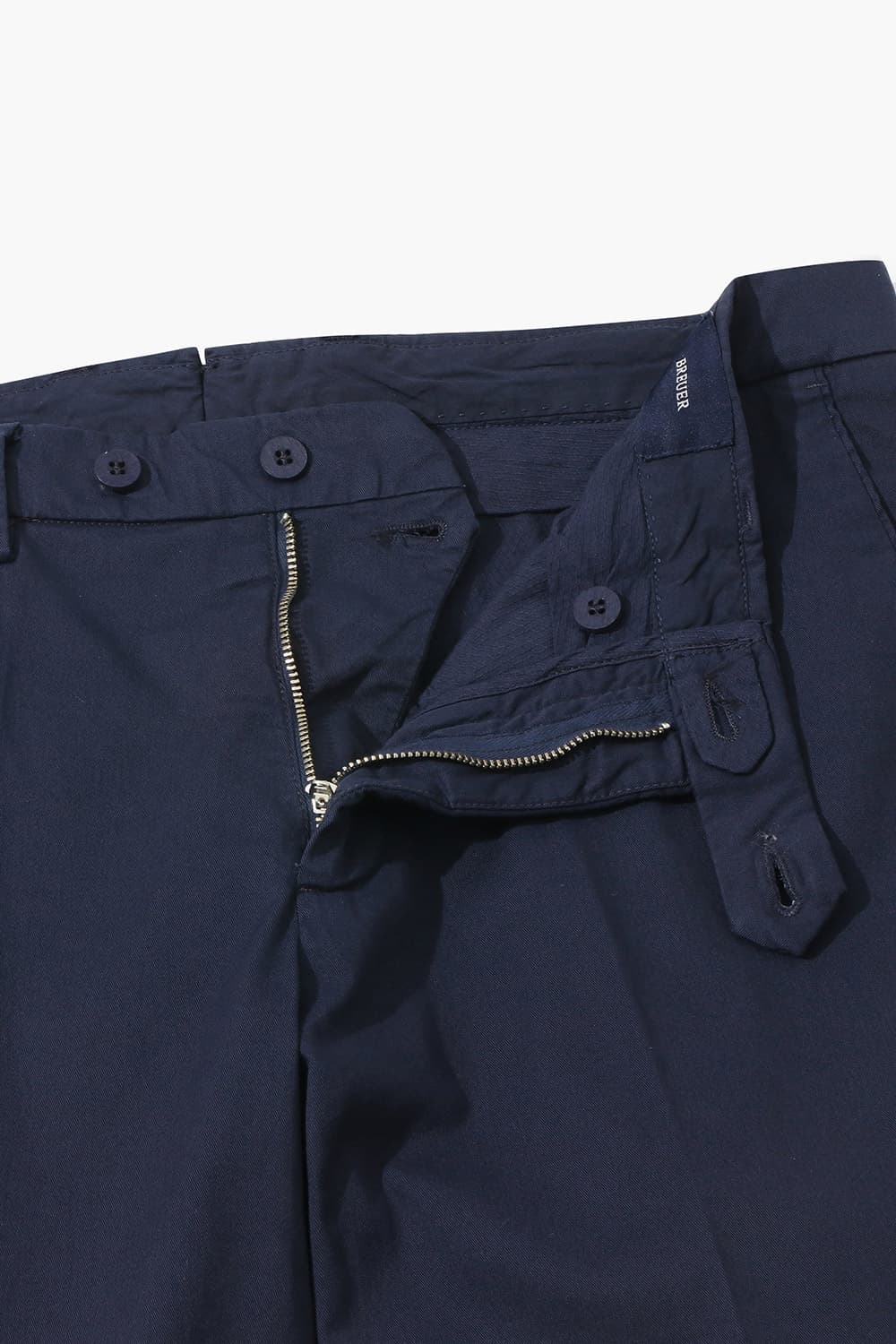 코튼 솔리드 레귤러팬츠 네이비 RE4SMBAPT802R66